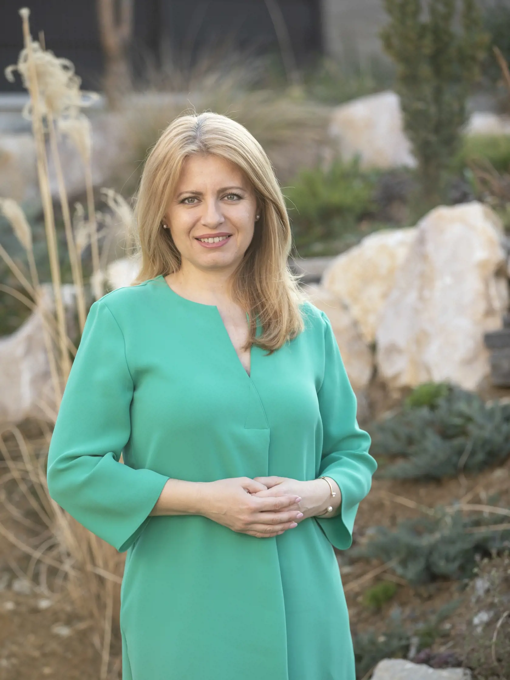 Na fotke sú Maroš Ševčovič a Zuzana Čaputová. Kandidáti na prezidenta.
