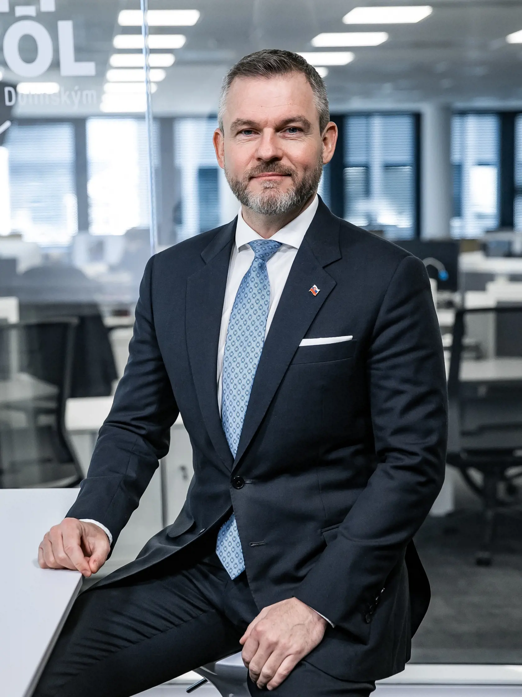 Diskusná relácia "Karty na stôl", ktorej hosťom bol Peter Pellegrini.