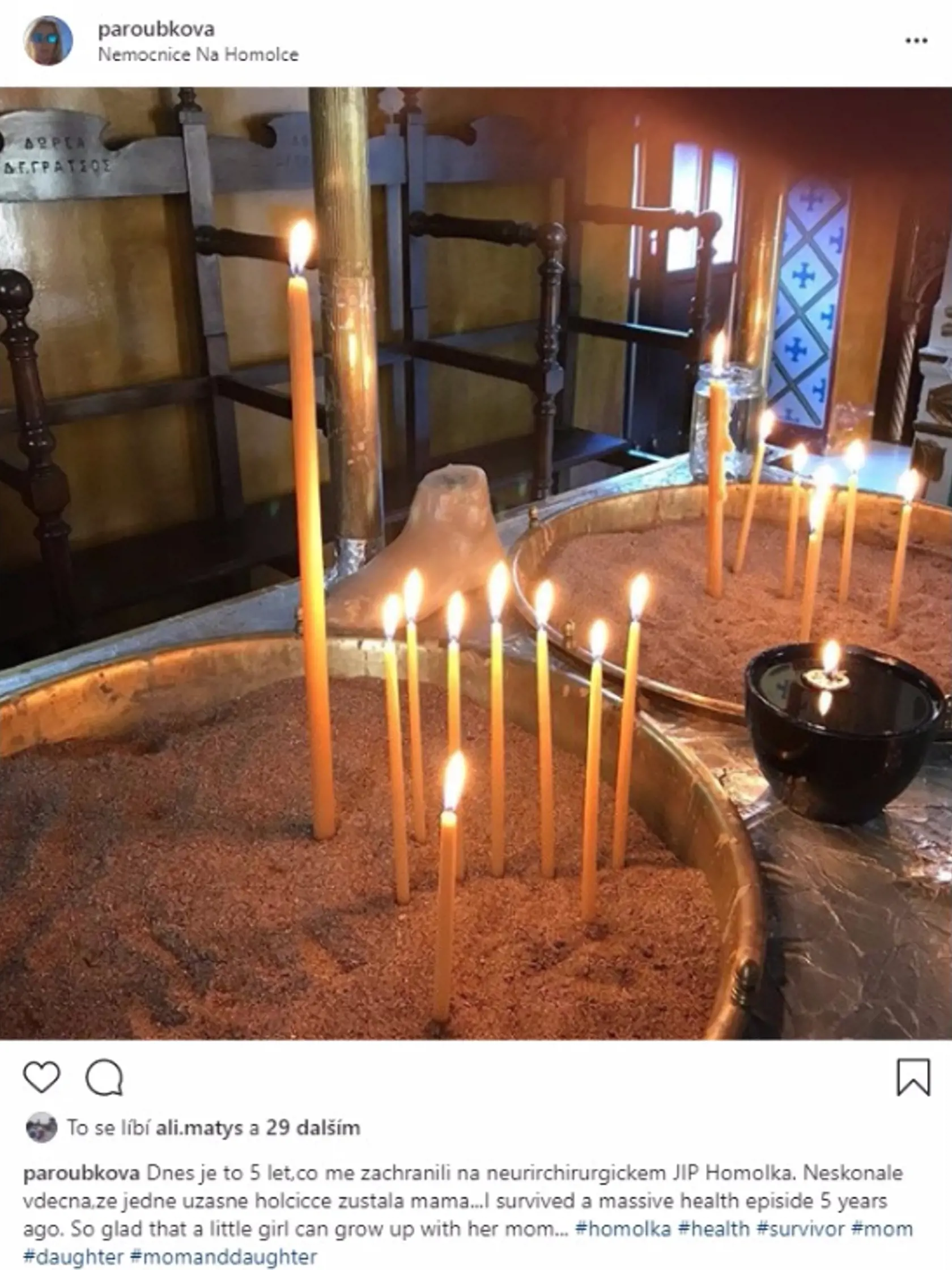 Po piatich rokoch od mozgovej príhody zverejnila na sociálnej sieti instagram dojemný príspevok.