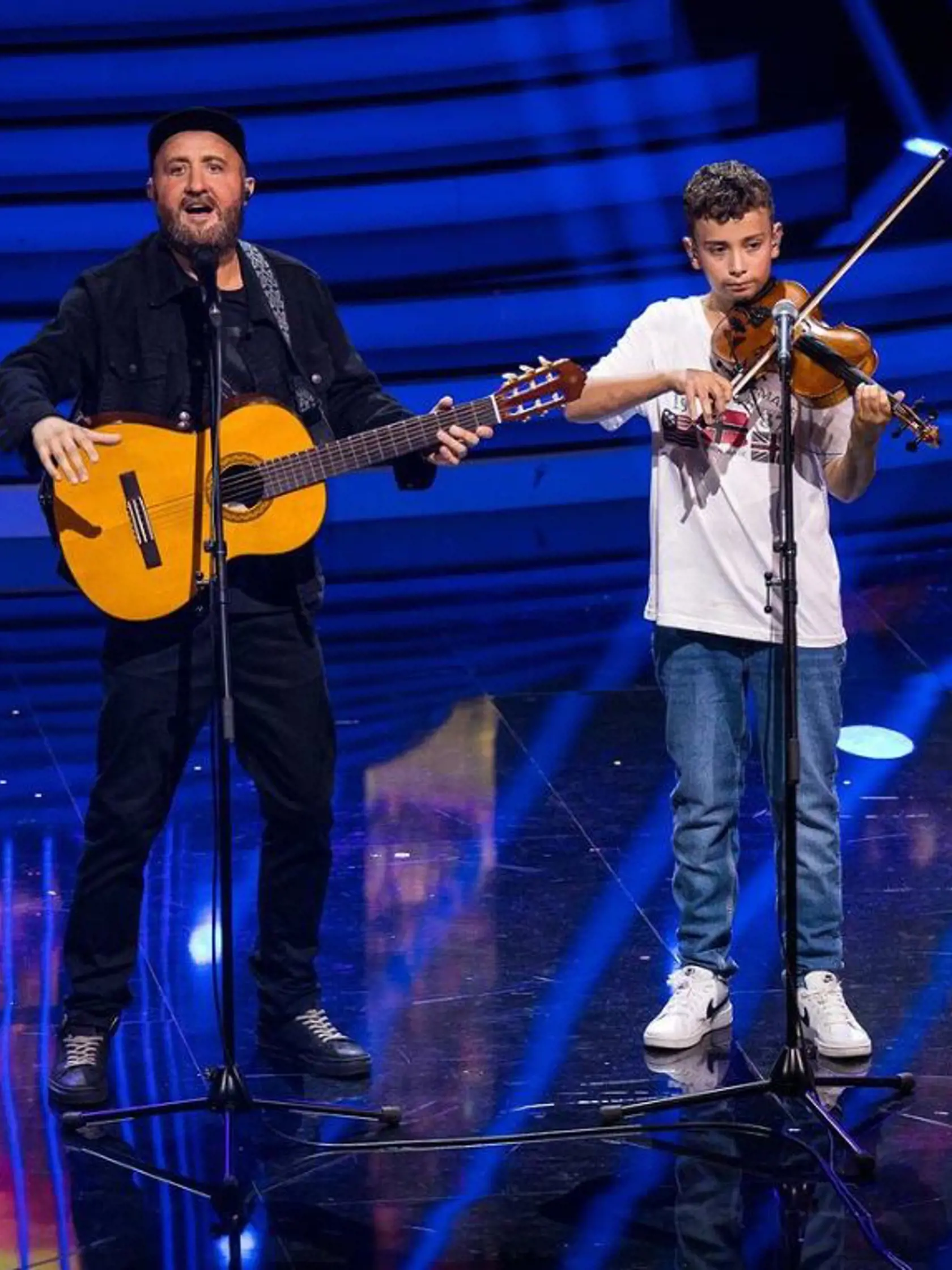 Ondrej Kandráč v šou Tvoja tvár znie povedome so synom