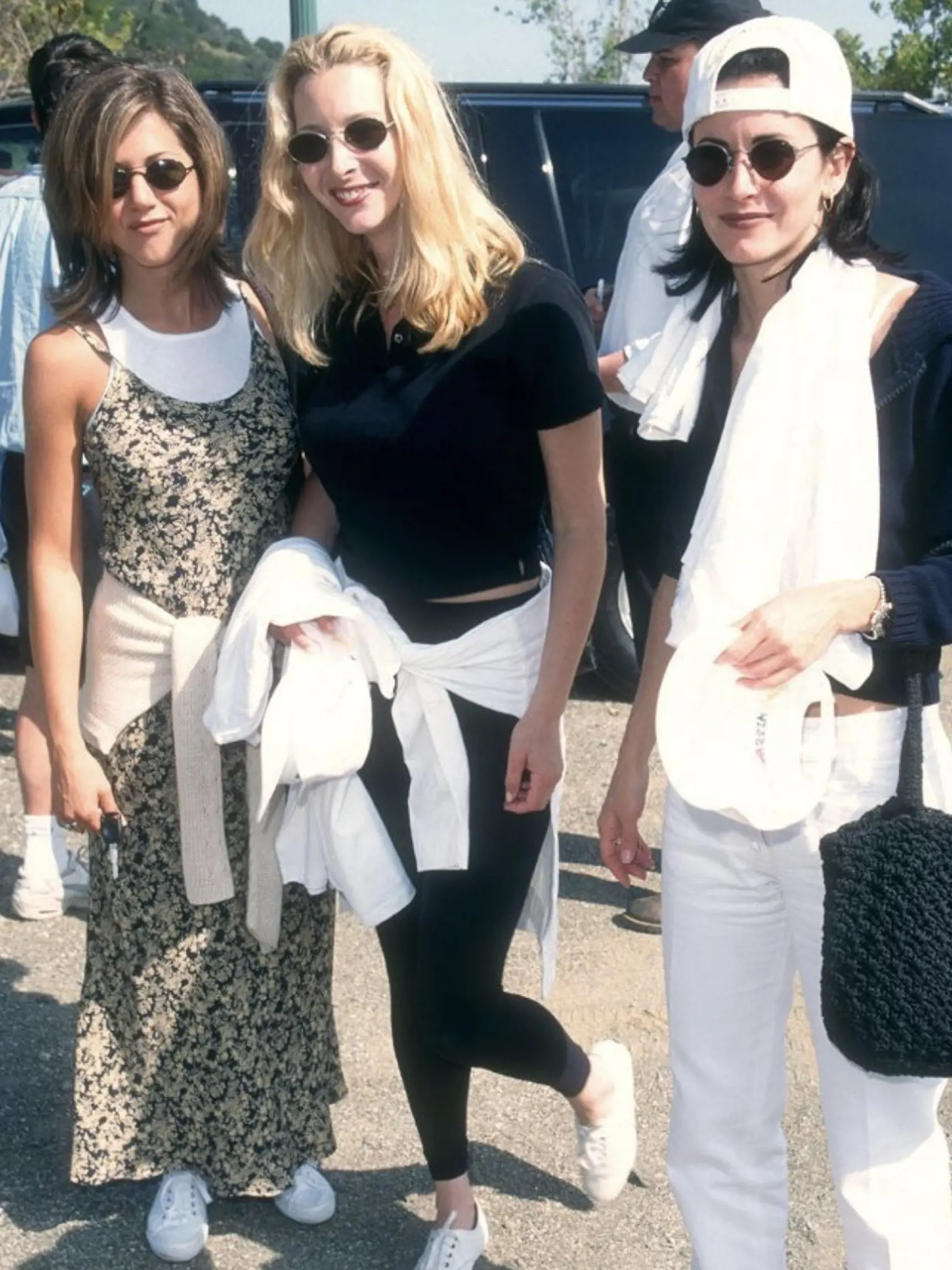 Jennifer Aniston, Lisa Kudrow a Courteney Cox.