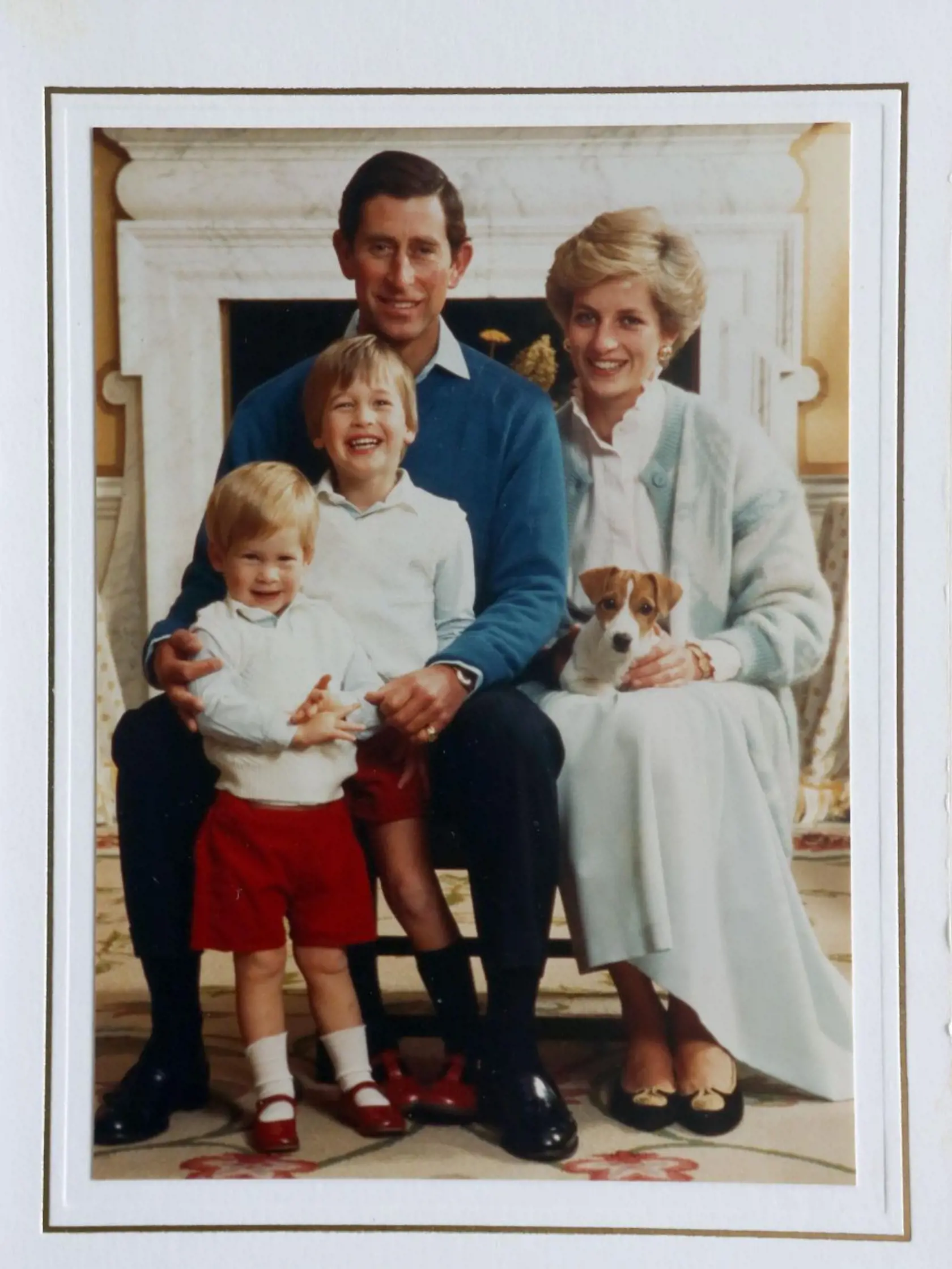 Princ Charles, princezná Diana, princ William,