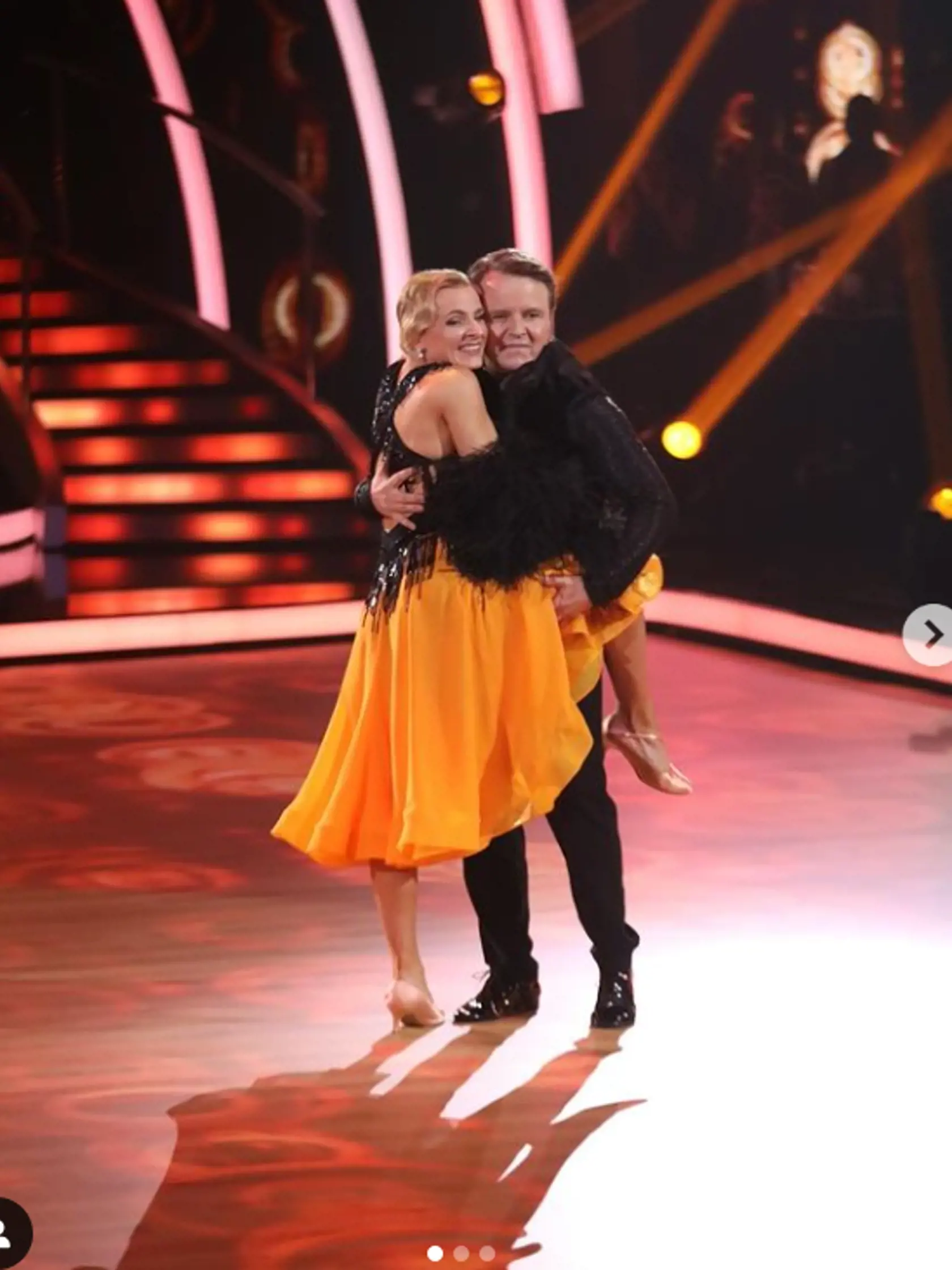 Janko s "novou" Natáliou zatancovali krásny quickstep.