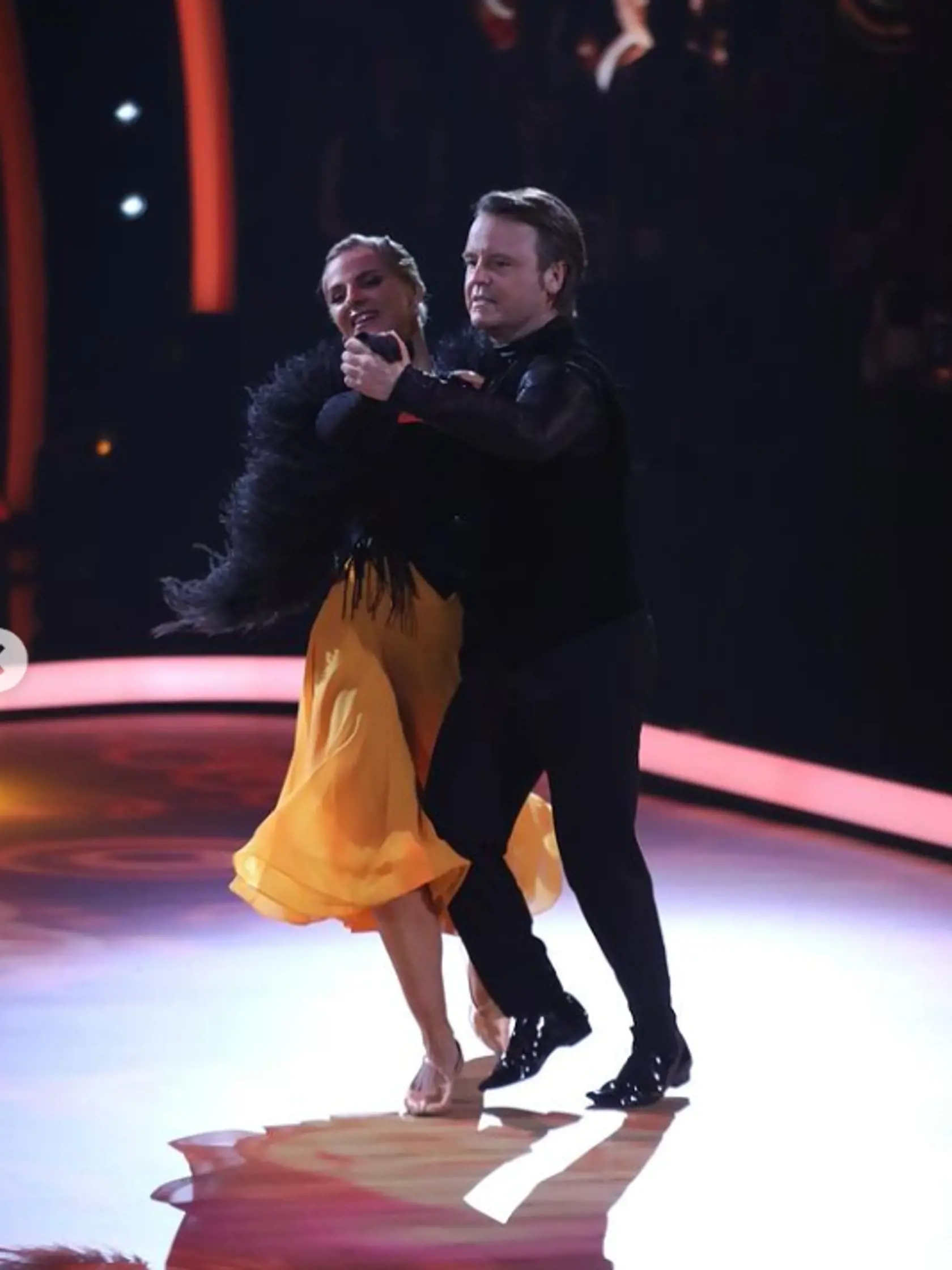 Janko s "novou" Natáliou zatancovali krásny quickstep.