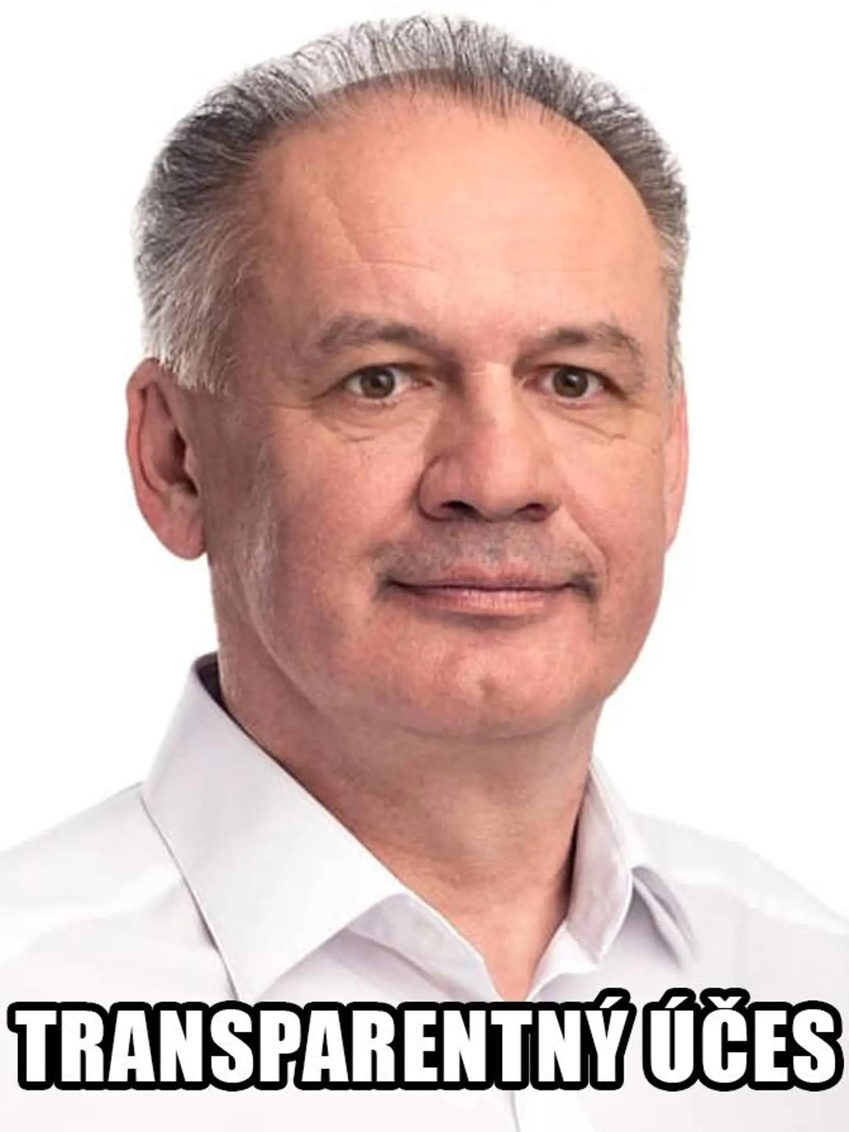Prezident Andrej Kiska je častým terčom vtipom za svoje rednúce vlasy. A z toho vychádza aj táto slovná hračka.