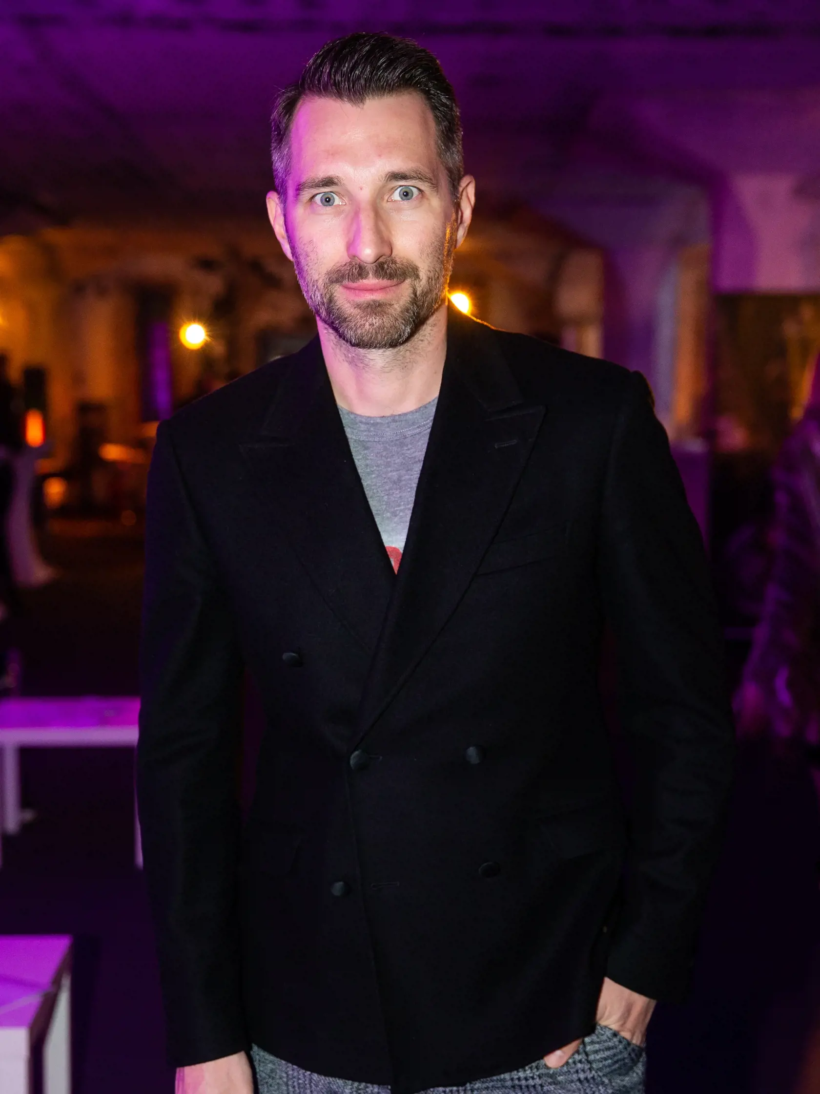Druhý deň série módnych prehliadok pod názvom "Eurovea Fashion Forward" v Bratislave. Na snímke Braňo Ciberej.