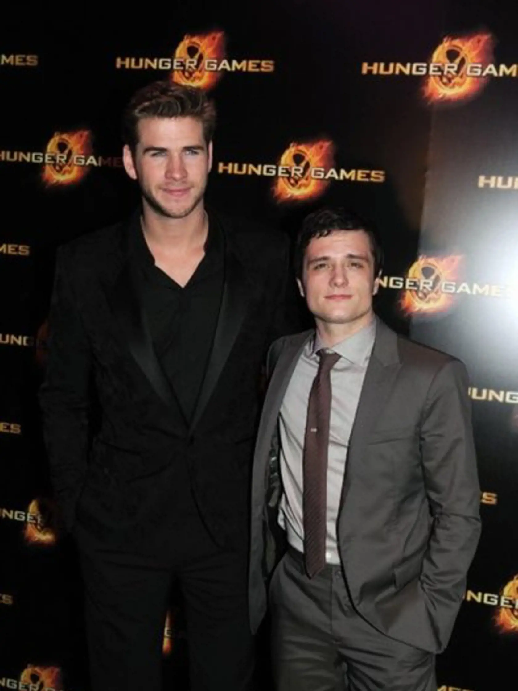 Liam Hemsworth a Josh Hutcherson.