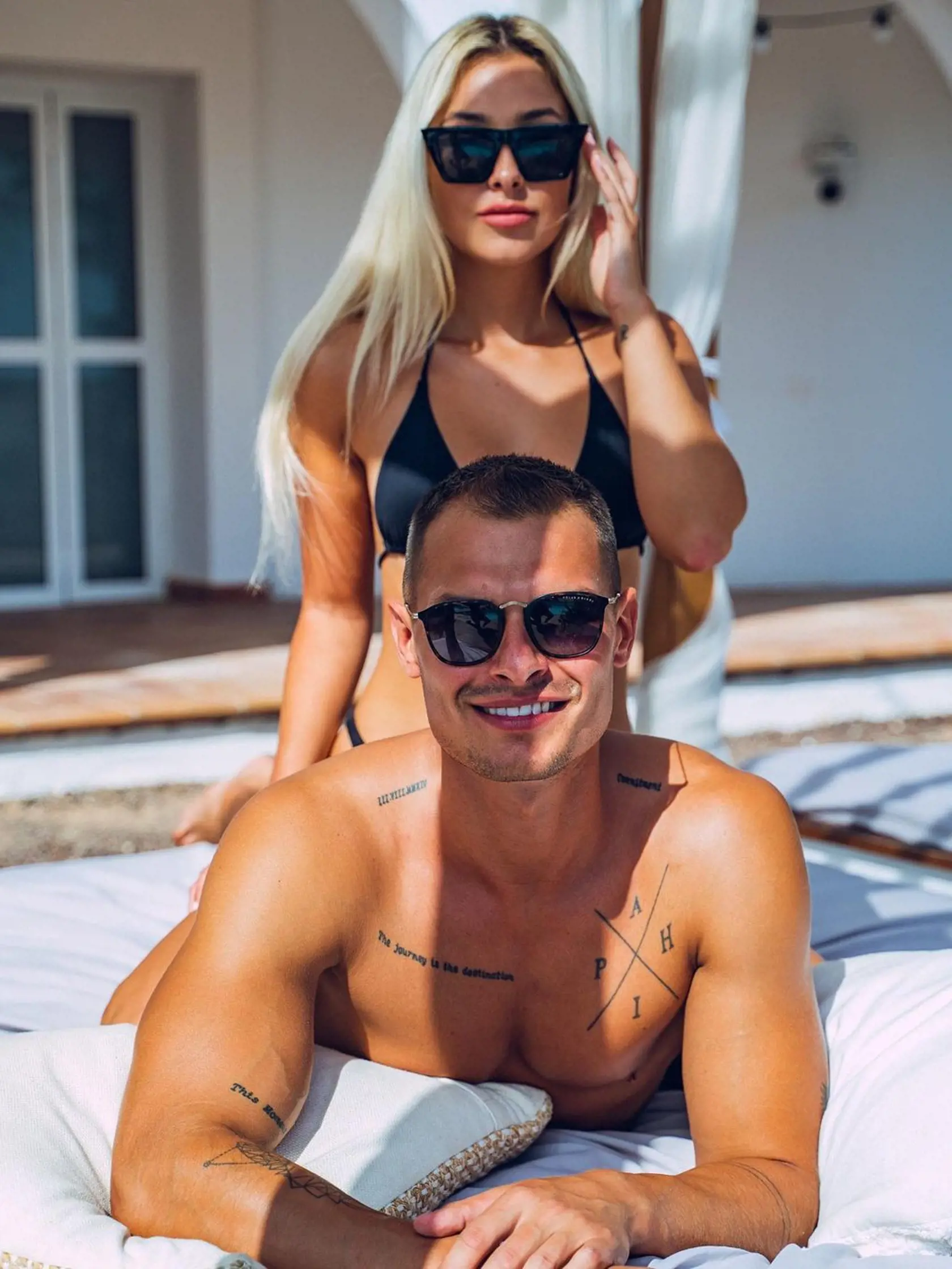 Lucia Nováková a Martin Koči v čase, keď tvorili pár.