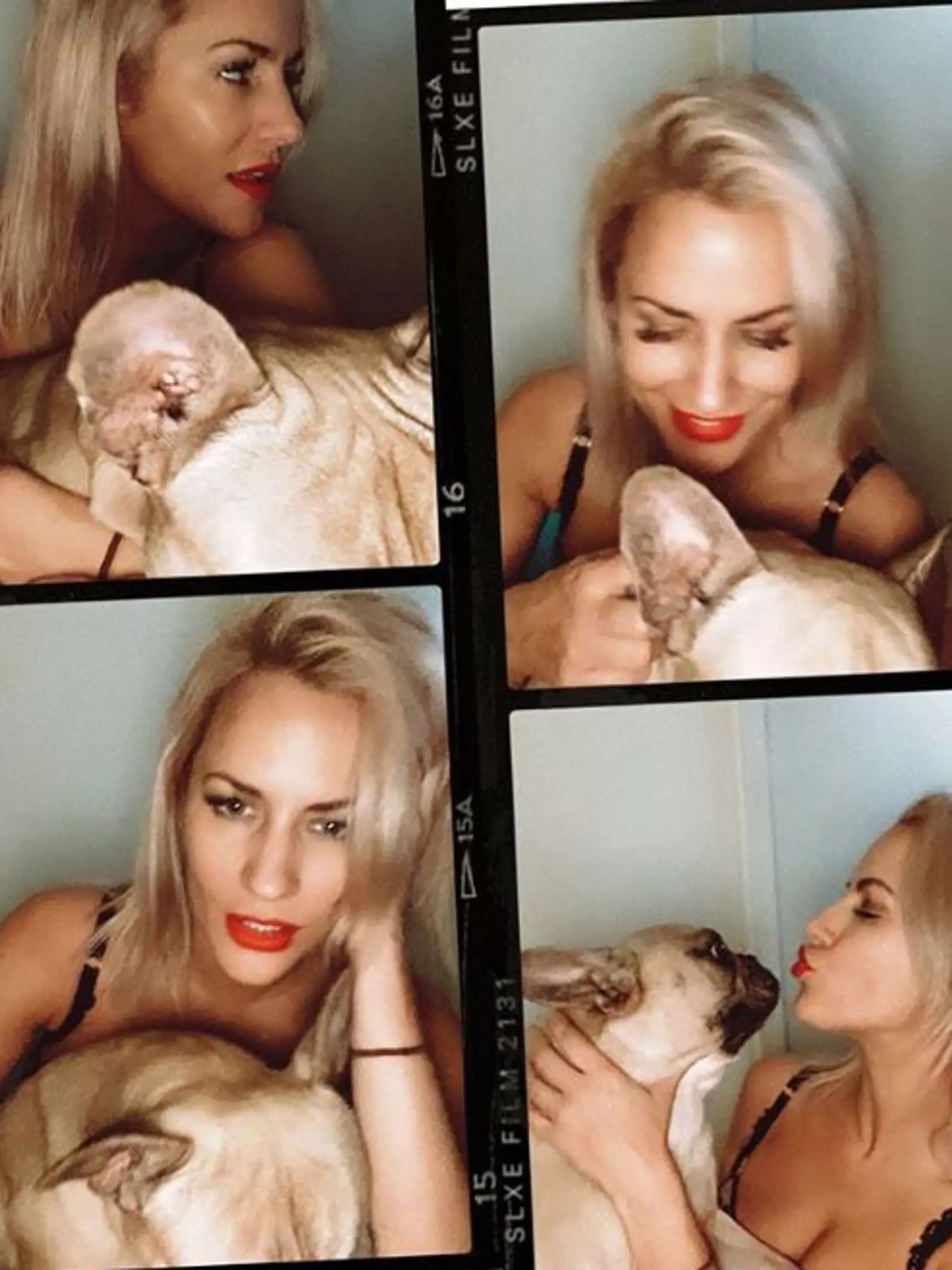 Posledné FOTO Caroline patrilo jej milovanému psovi Rubymu.