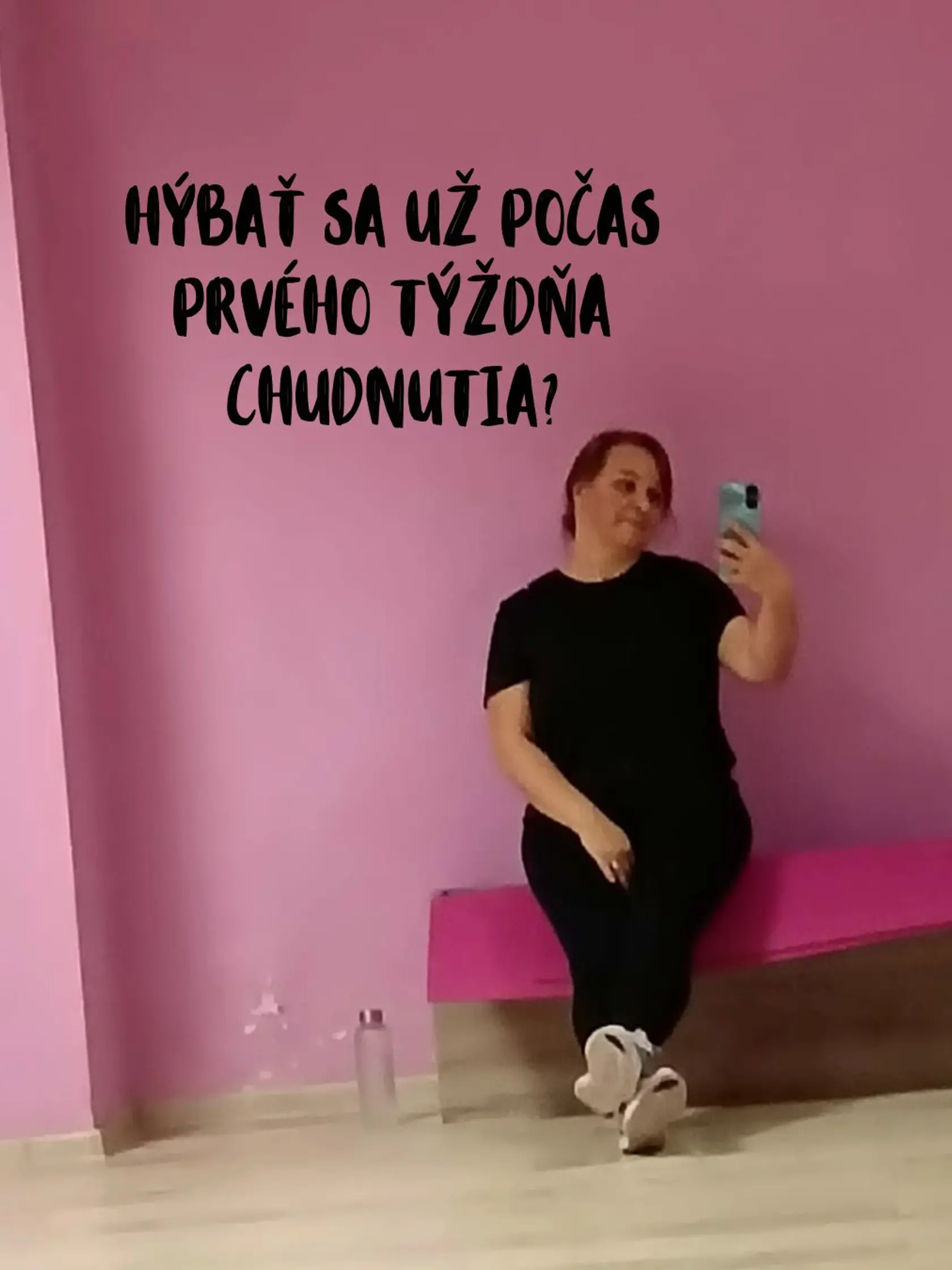 Začala som pozvoľna a mala som výhodu, že už som sa nejaký čas hýbala. 