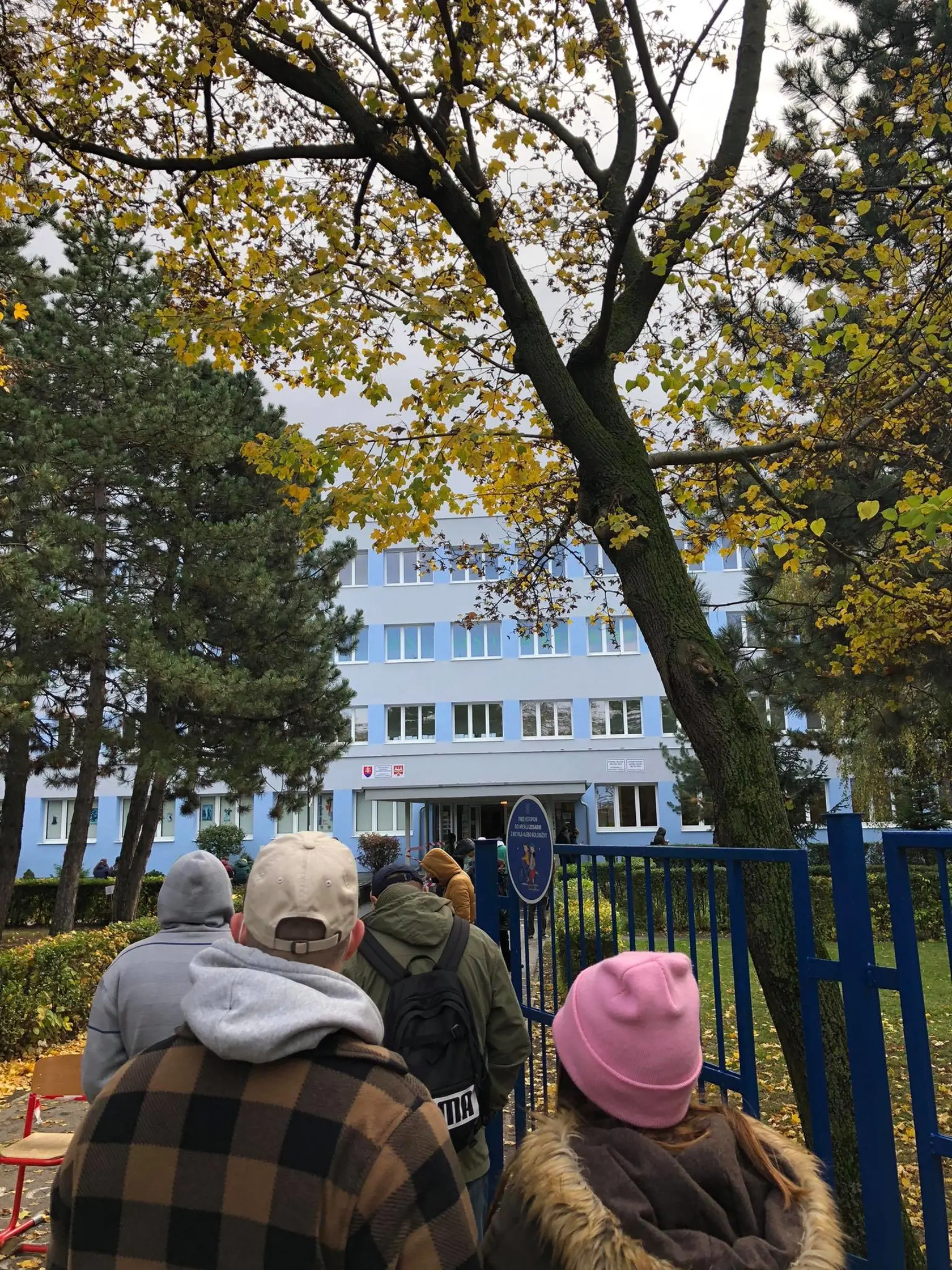 Testovanie na ZŠ Ostredková v Bratislave.