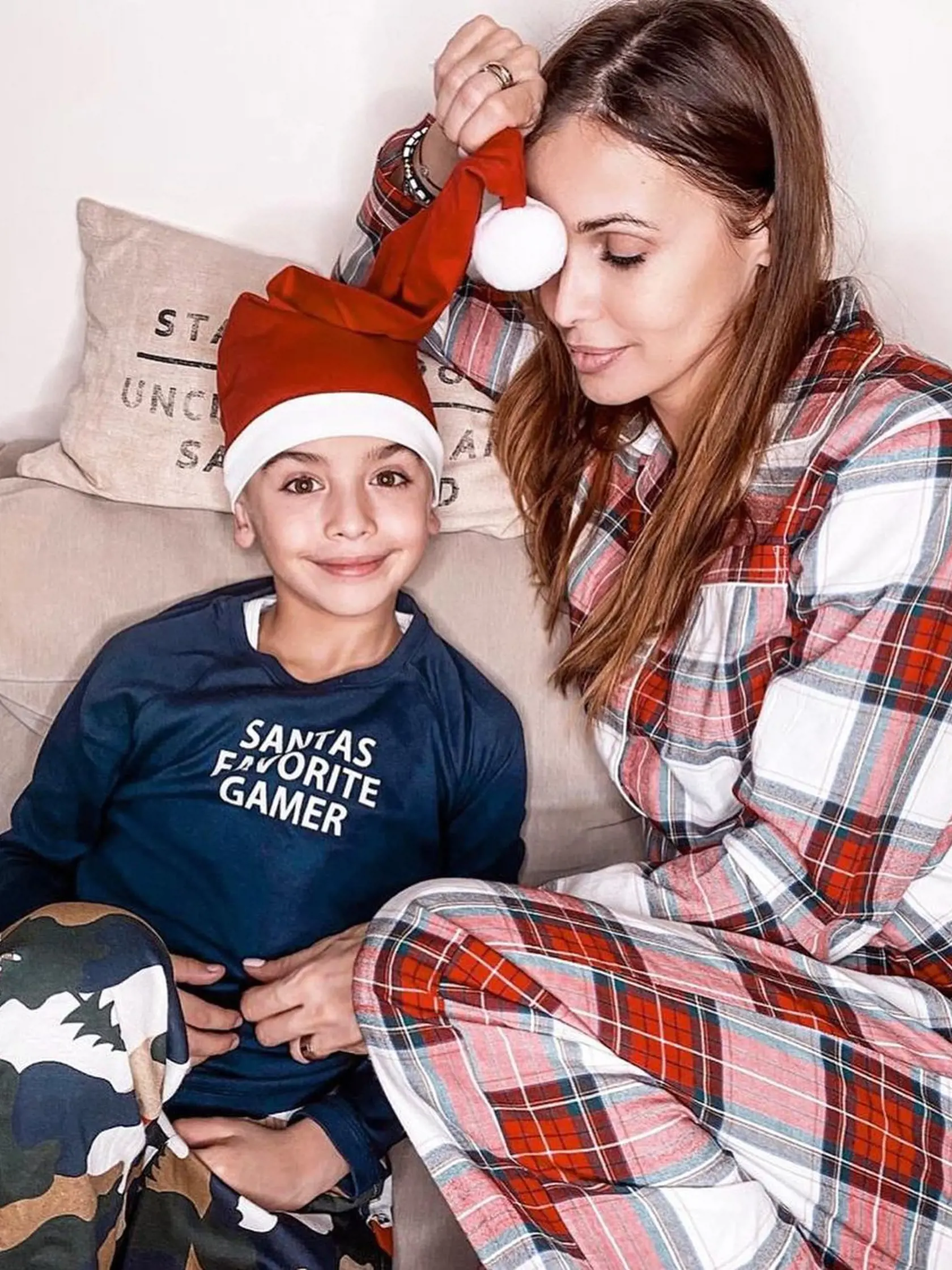 Lenka Šóošová si už s deťmi pripravuje vianočné outfity.