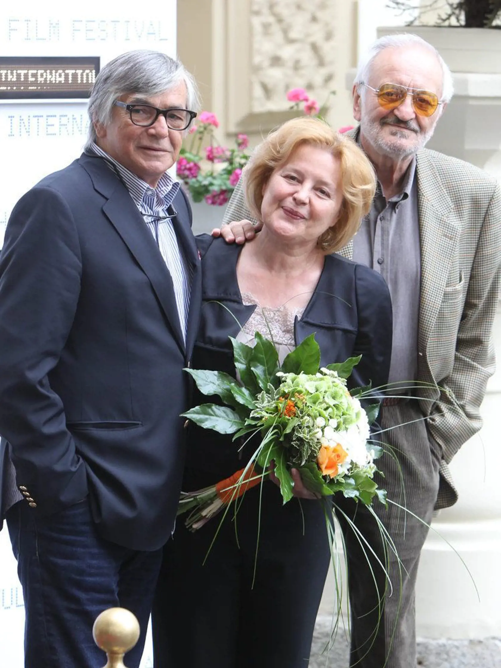 Jiří Bartoška, Magda Vášáryová a Milan Lasica