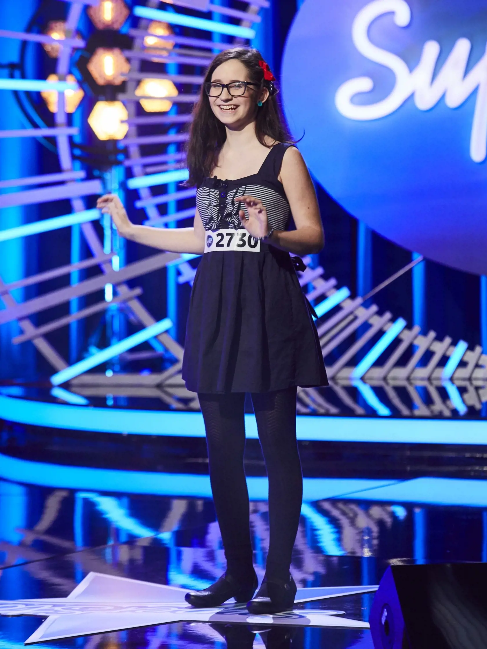 Súťažiaca Amélia Esther Lucasová.