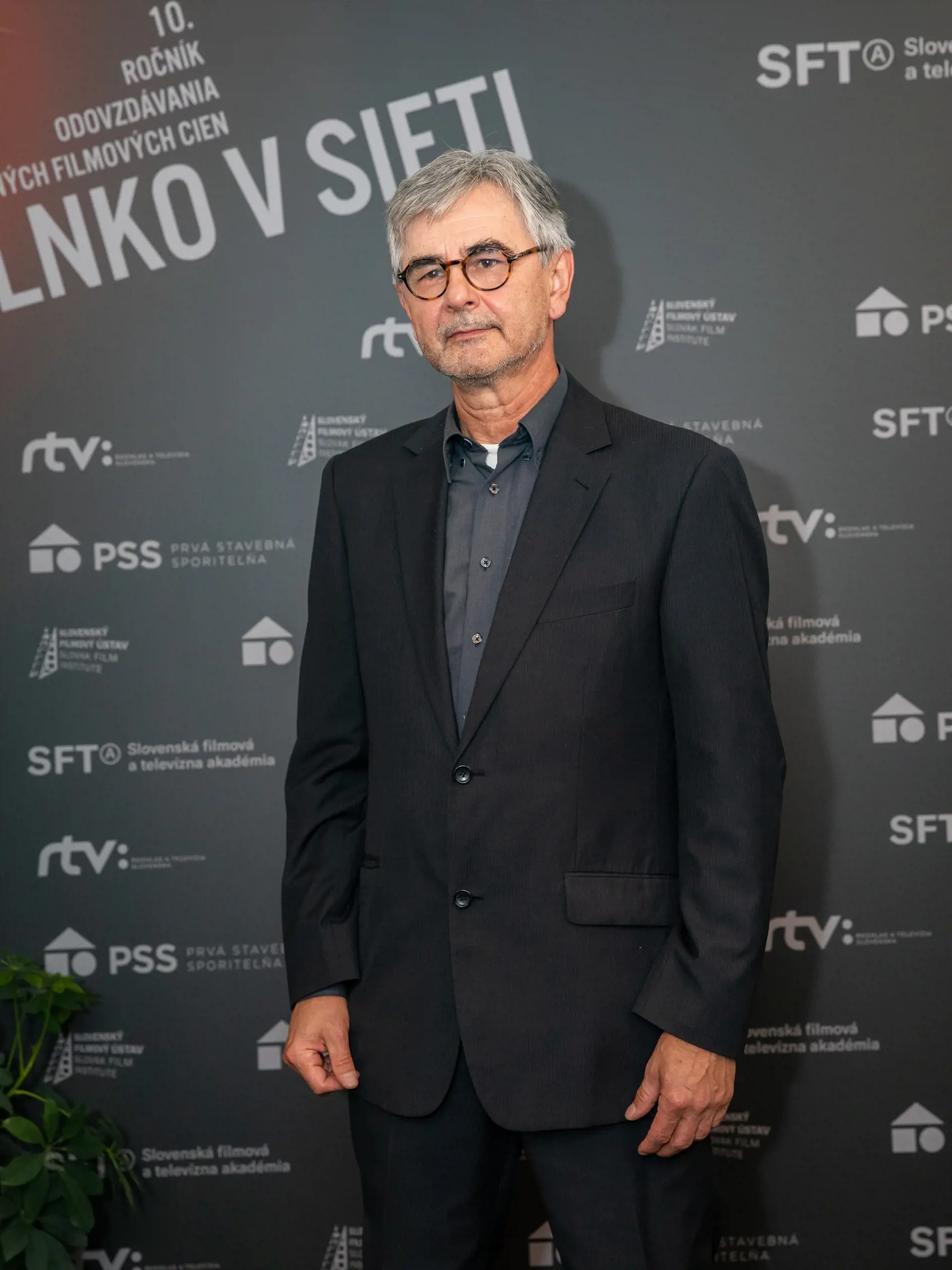Odovzdávanie národných filmových cien Slnko v sieti. Na snímke je Boris Farkaš.