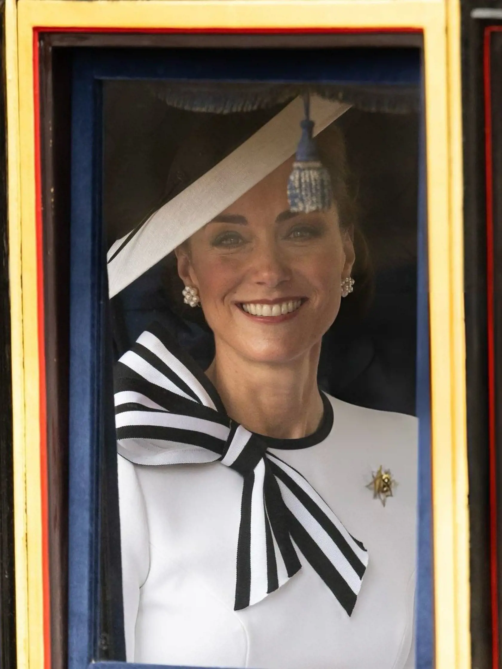 Kate po prvýkrát na verejnosti od začiatku liečby.