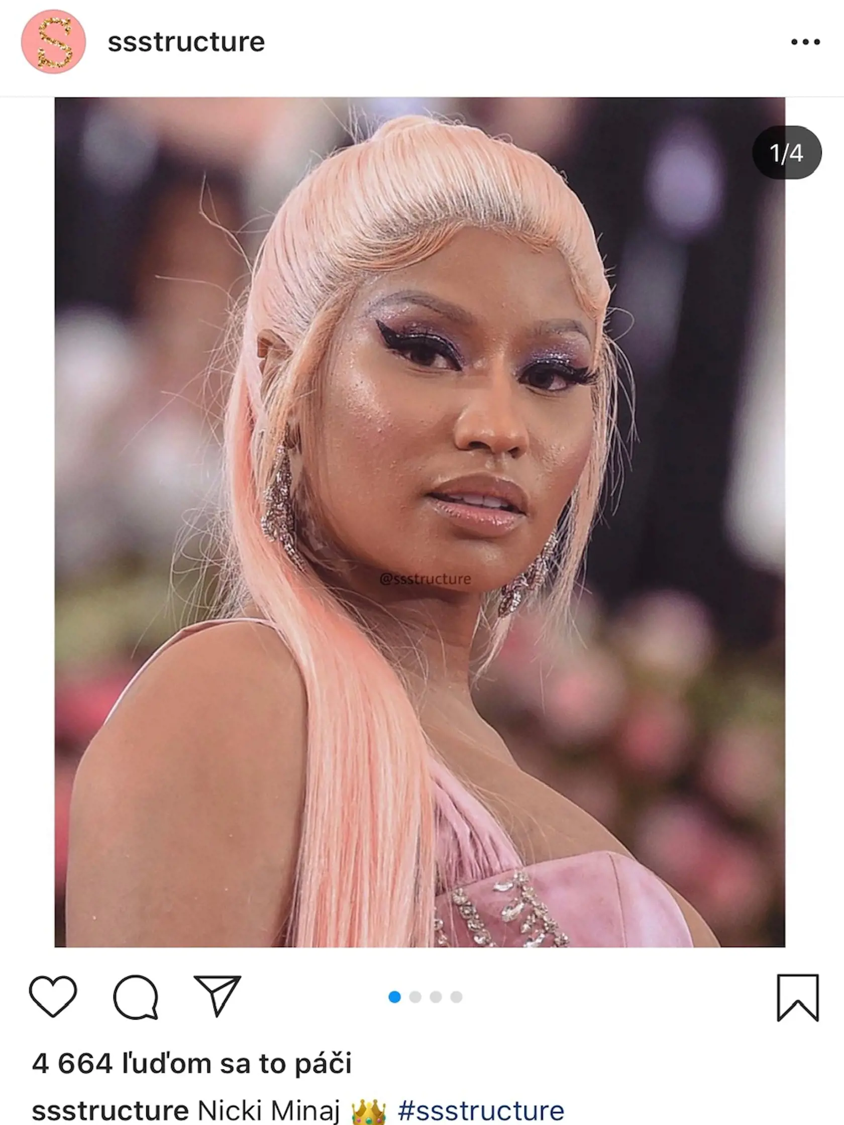 Nicki Minaj až v nebezpečnej blízkosti.