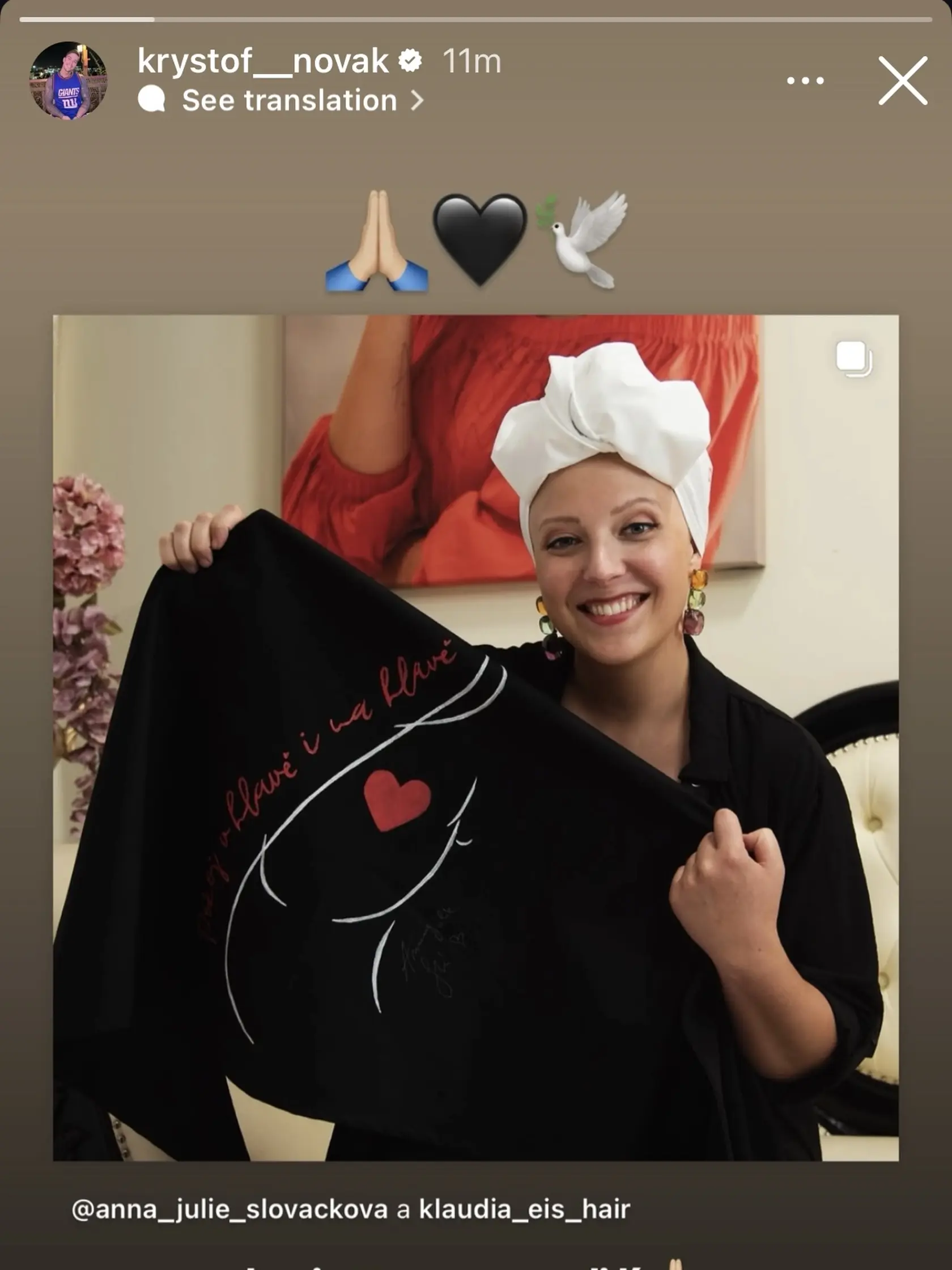 Smrť Aničky Slováčkovej (†29) zarmútila aj známe tváre. Odkaz do neba jej posiela aj Kryštof Novák z Love Islandu.