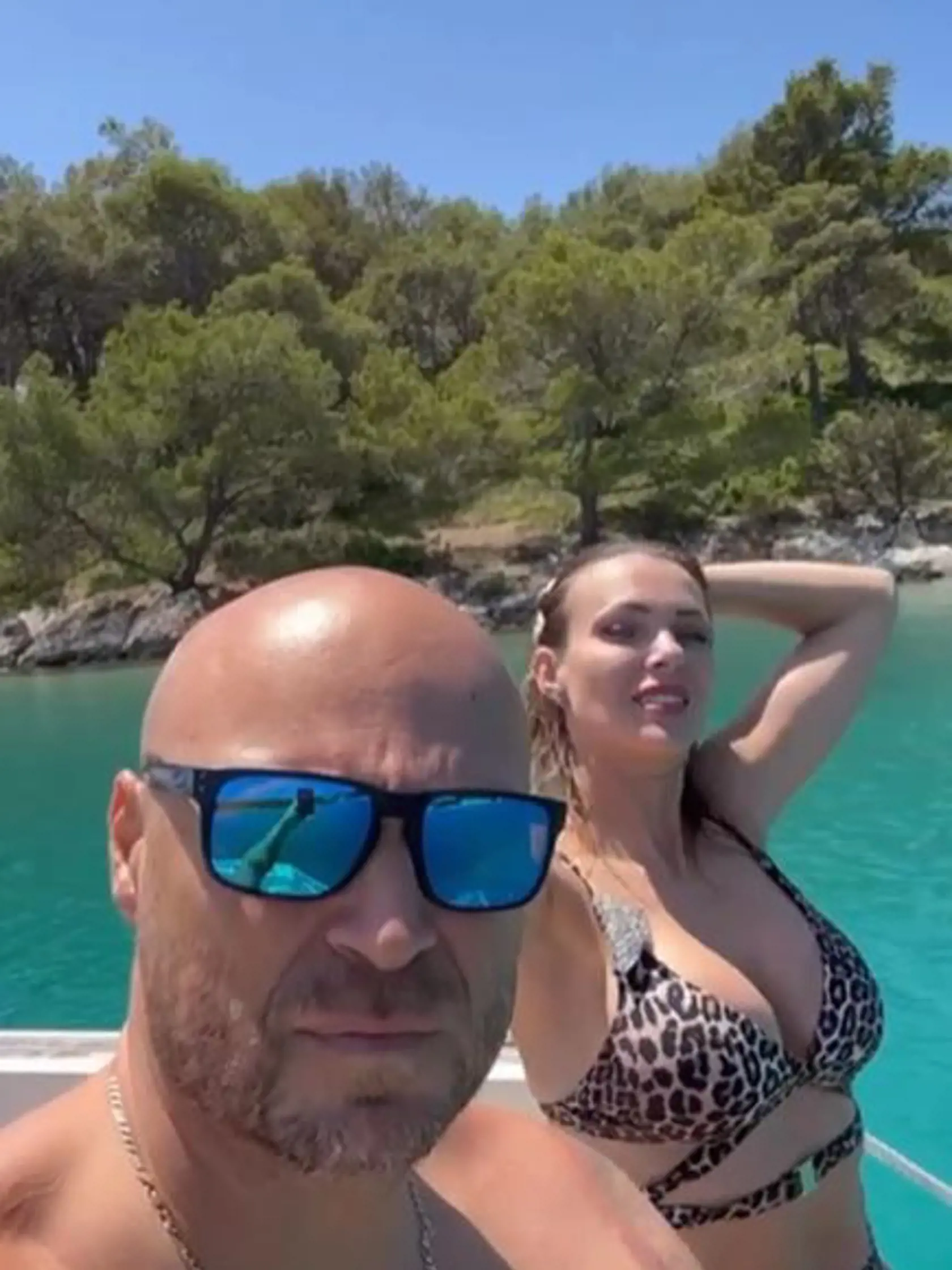 Martina a Boris si spolu užili nádherné chvíle.
