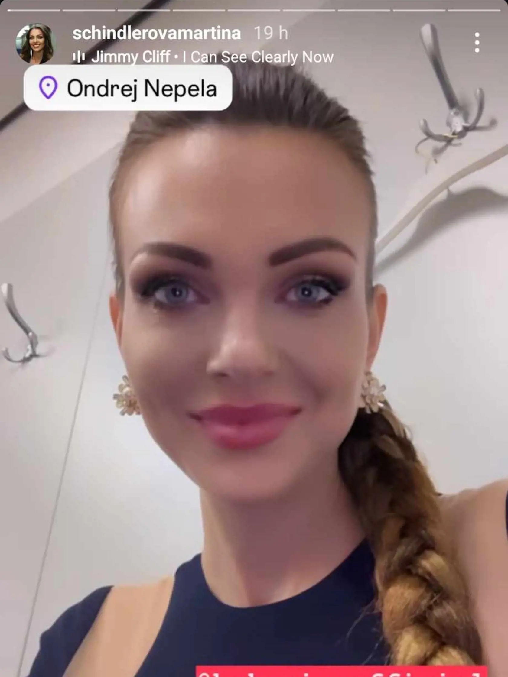 Martina bola ozdobou piatkového duelu.