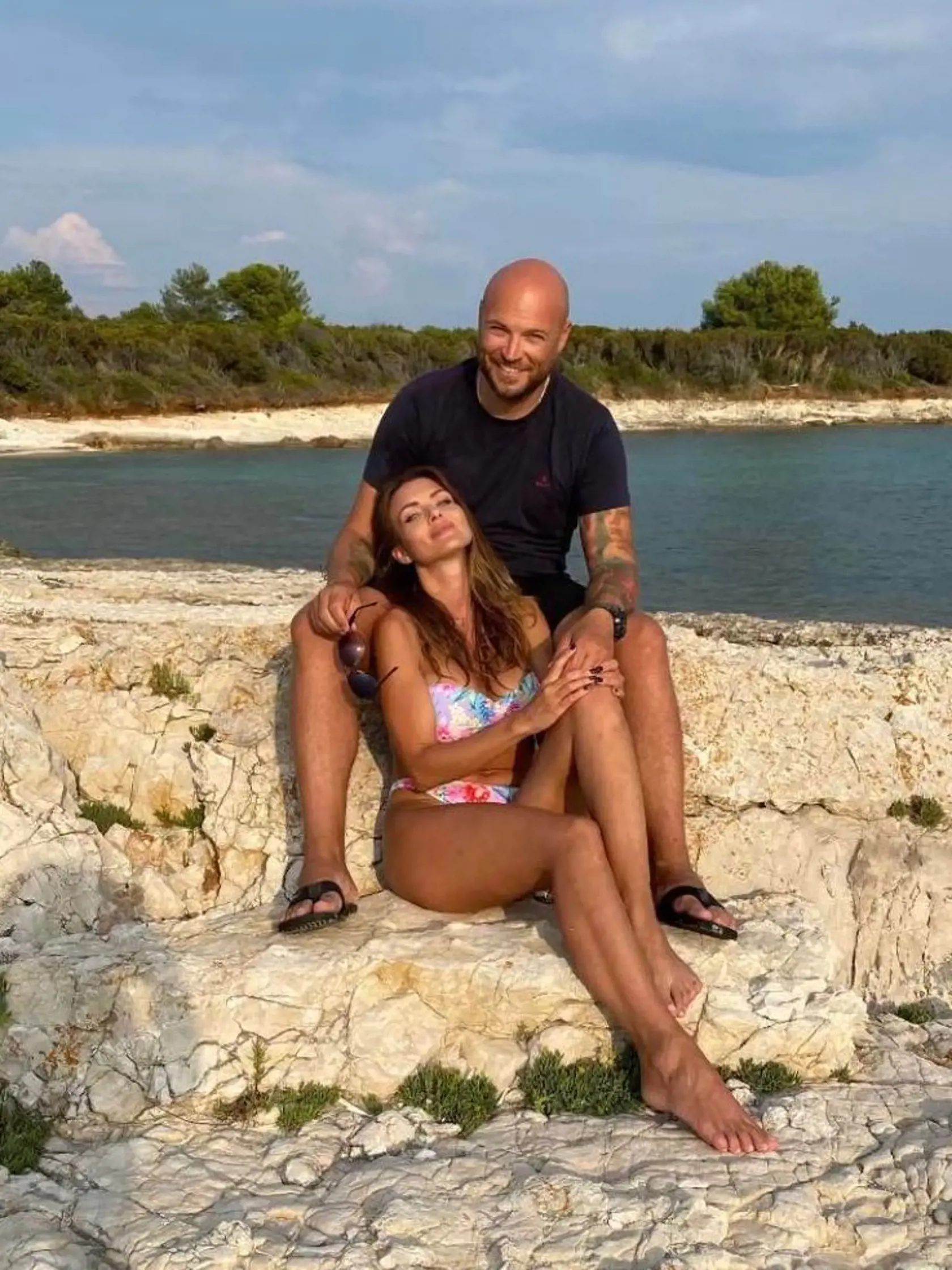 Martina Schindlerová s ex partnerom Marcelom Borisom.