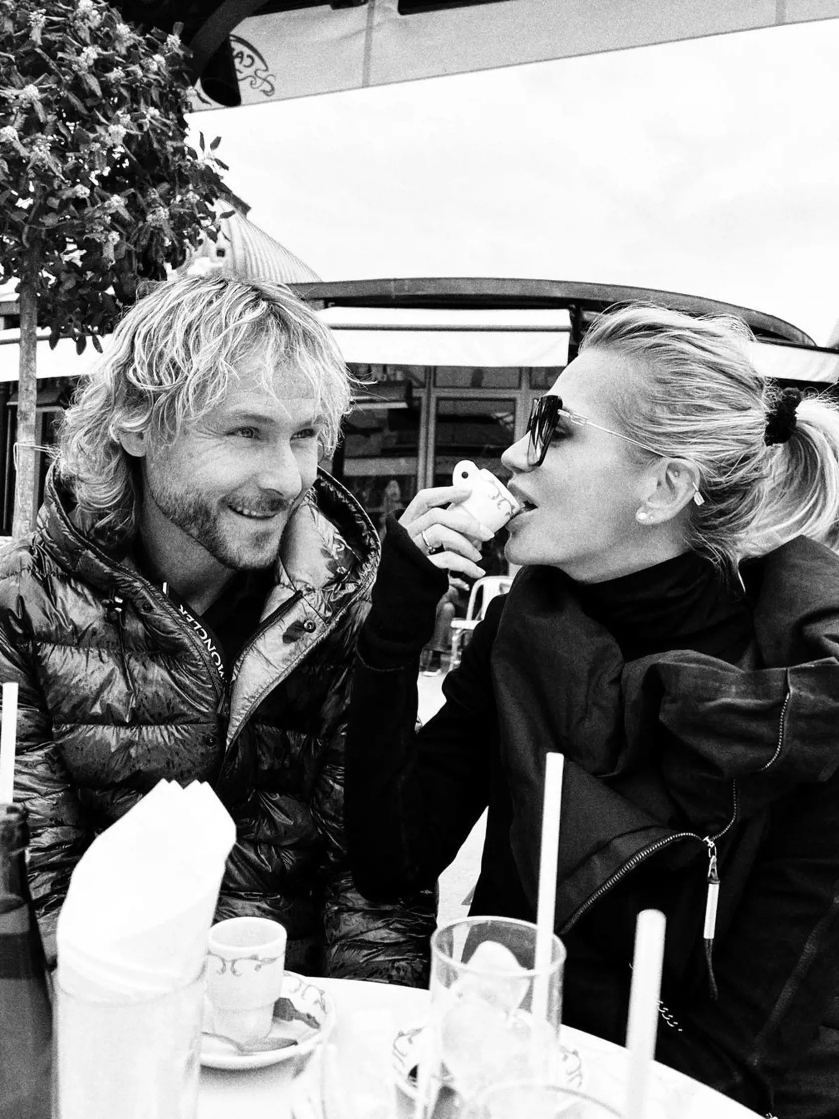 Dara Rolins a Pavel Nedvěd.