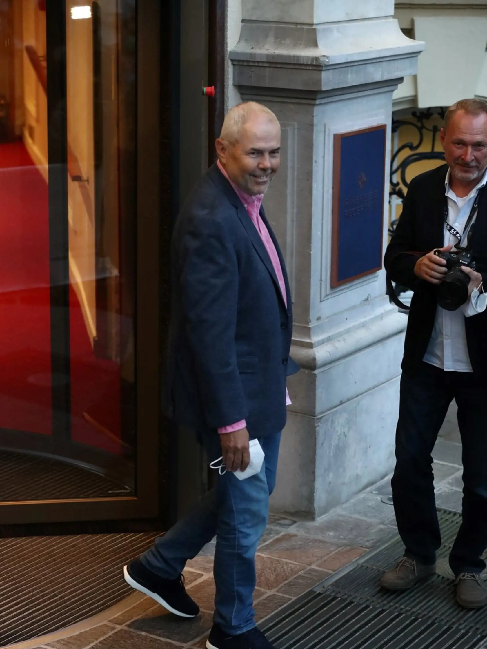 Herec a moderátor Marek Eben.