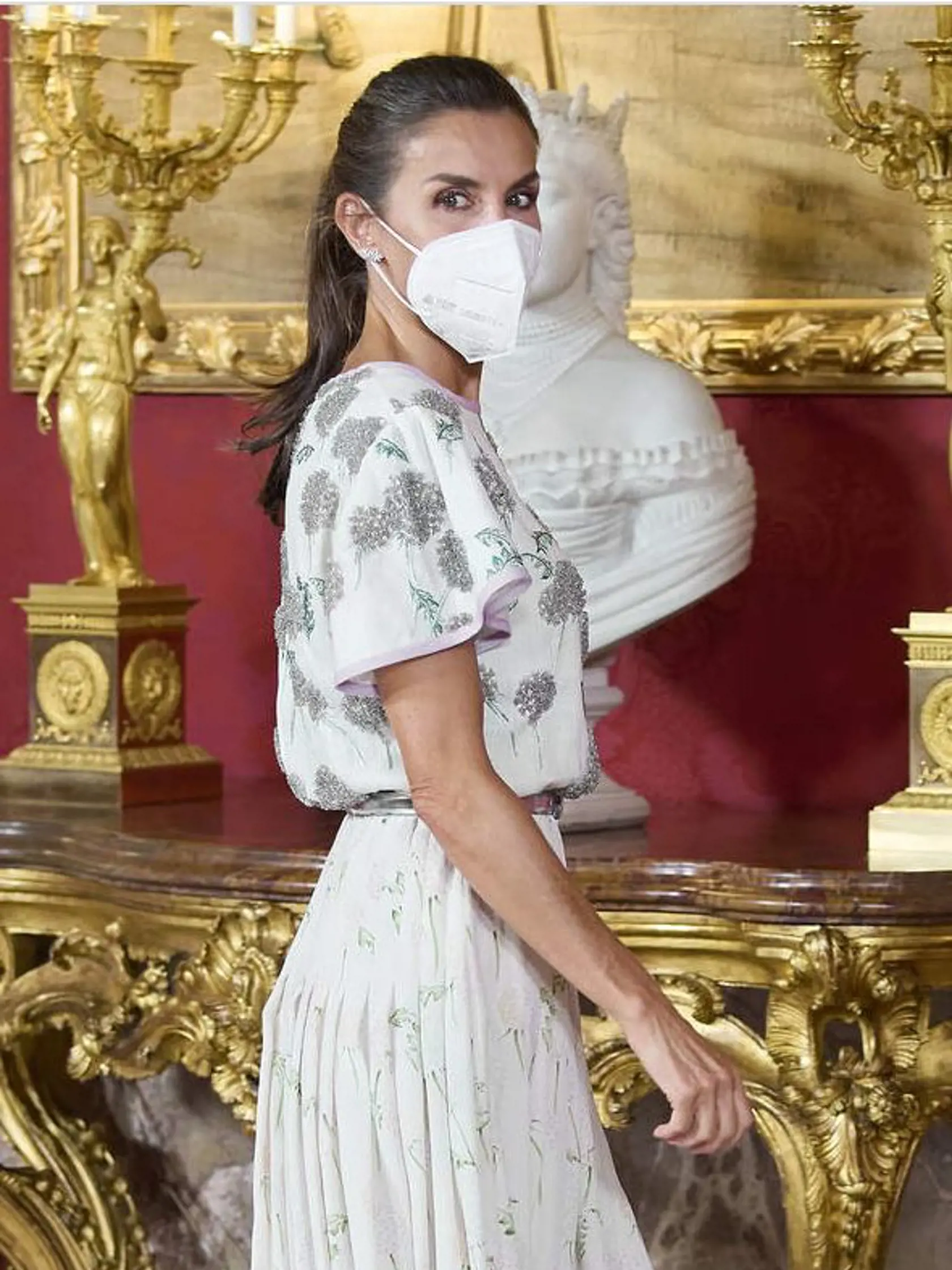Letizia sa objavila v blúzke svojej svokry.