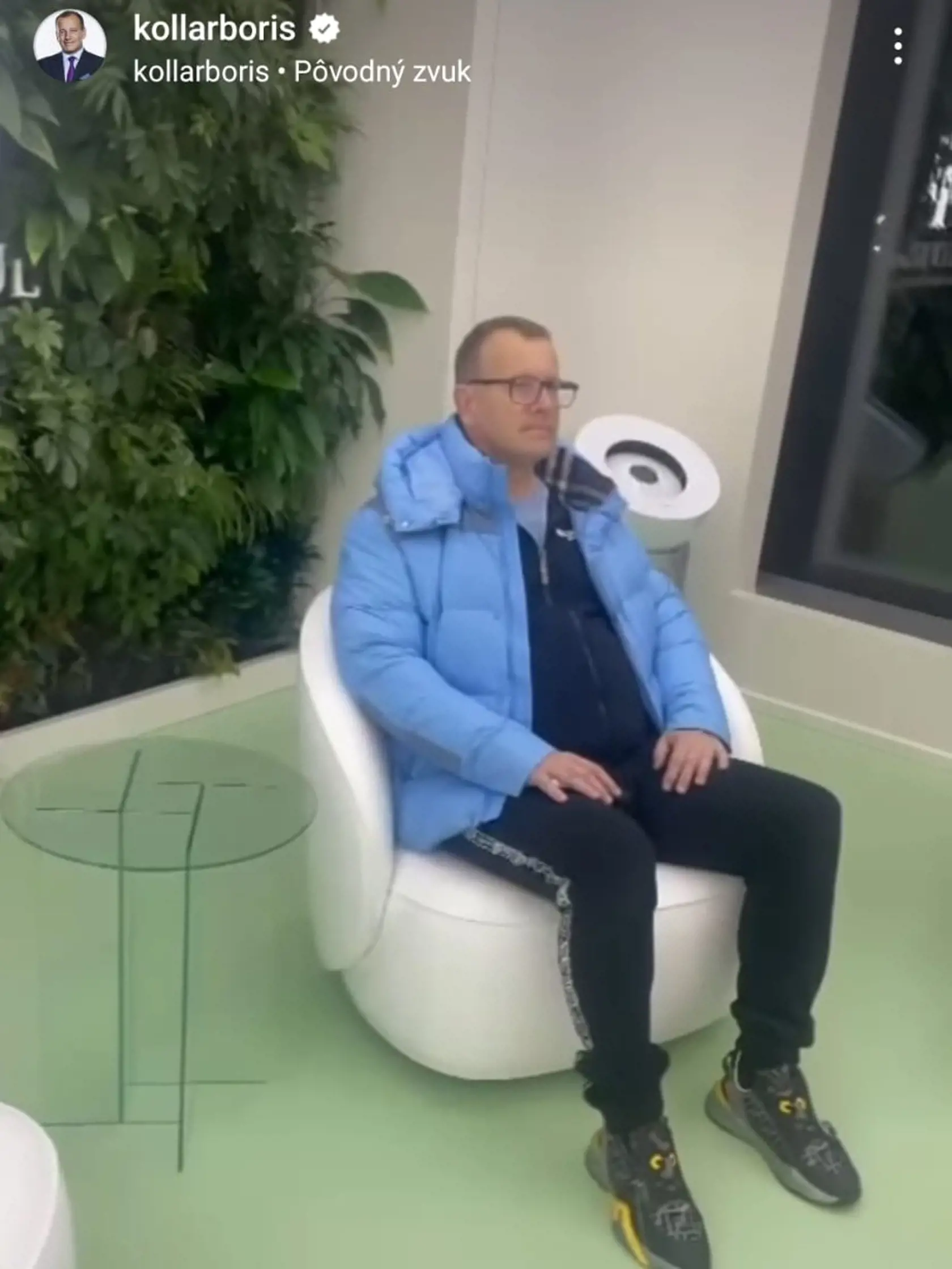 Boris Kollár v priestoroch luxusnej kliniky. Podľa vlastných slov z nej bol unesený.