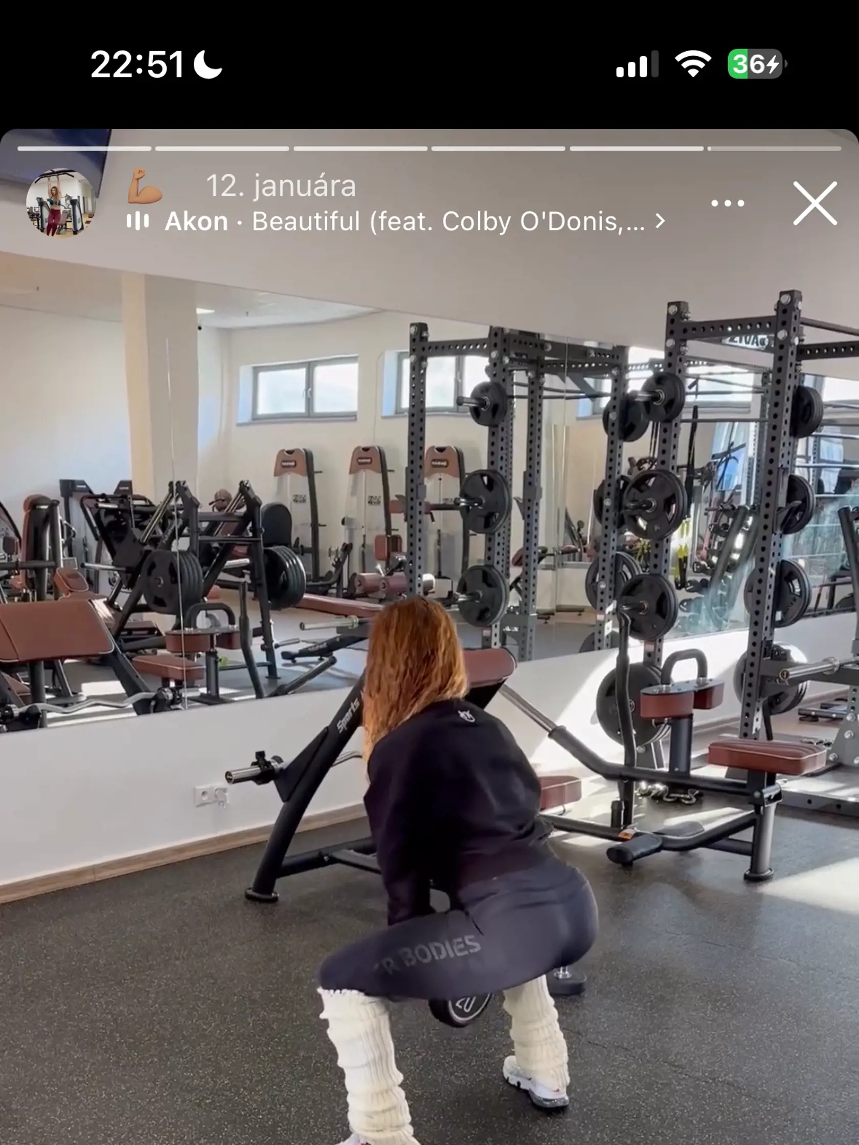 Denne zverejňuje na instagramovom profile rád ľudí, ktorým je trénerkou.