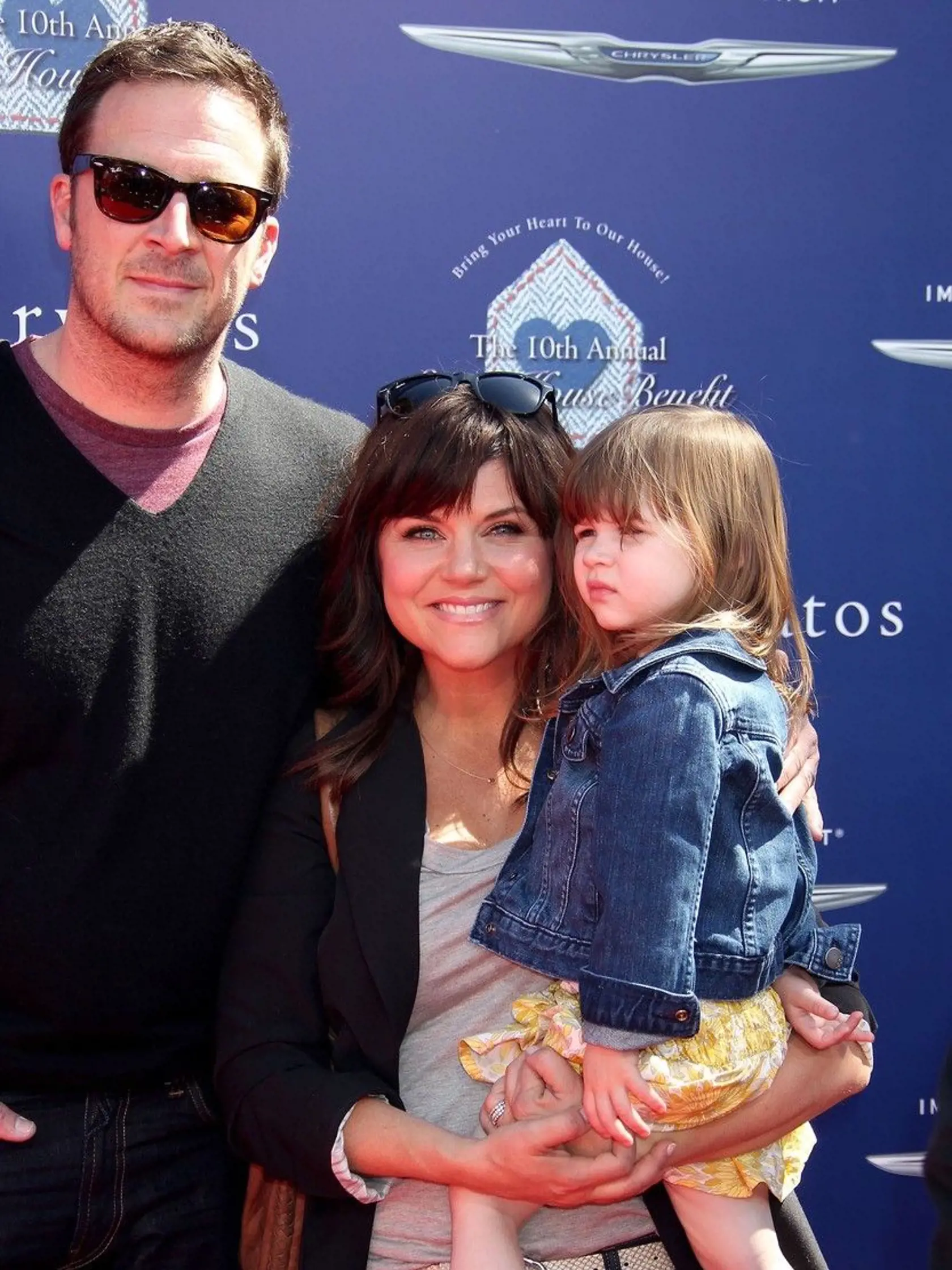 Tiffani Thiessen s manželom Bradym Smithom