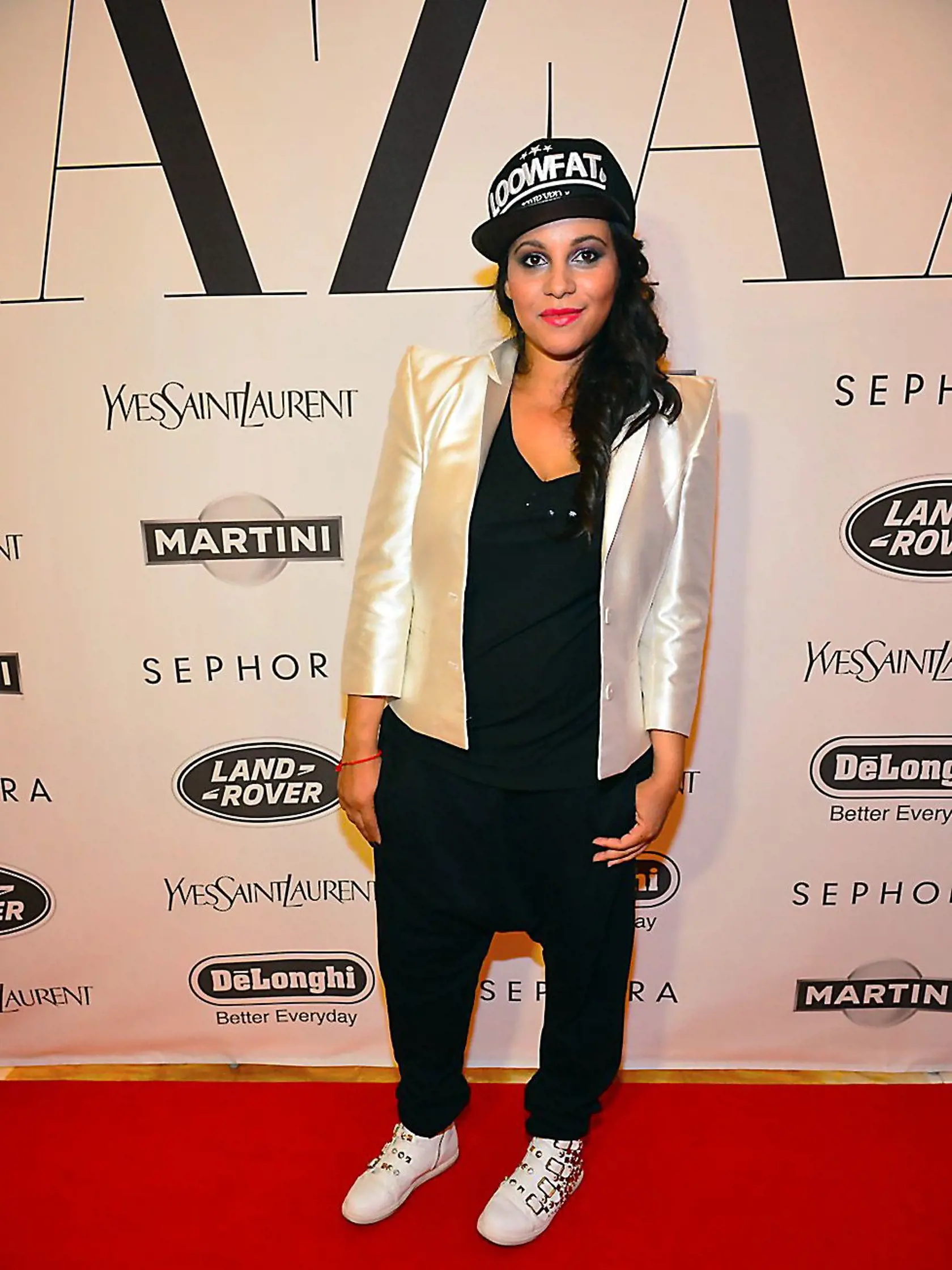 Speváčka Tina na Fashion Week v Prahe.