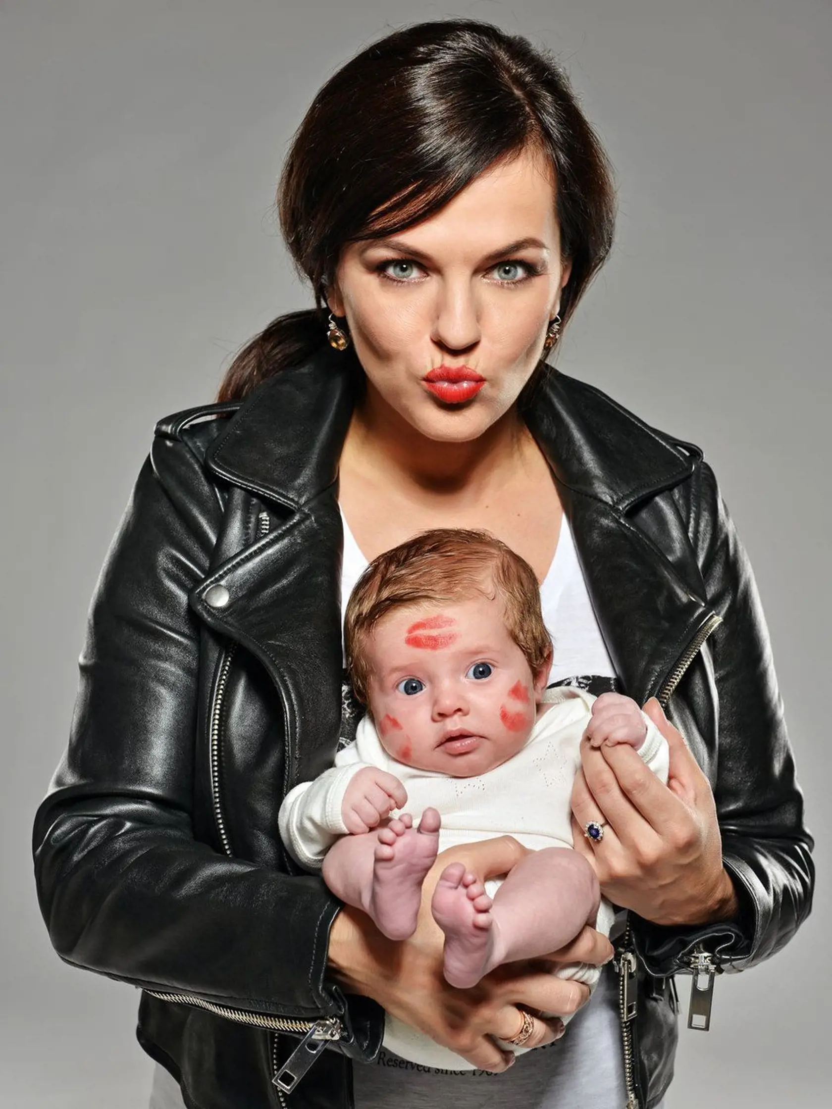 Marta Jandová s dcérkou Maruškou.