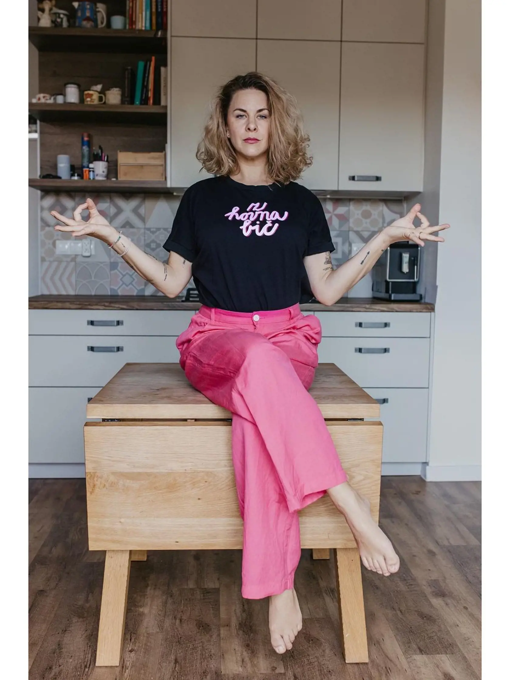 Kristíne Tormová si dala kuchyňu upraviť podľa svojho vkusu.