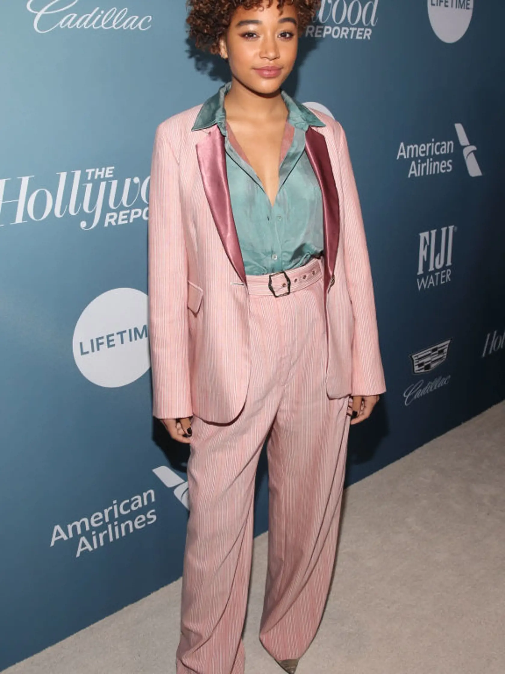 LOS ANGELES, CA - DECEMBER 05:  Amandla Stenberg attends The Hollywood Reporter's Power 100 Women In Entertainment at Milk Studios on December 5, 2018 in Los Angeles, California.  (Photo by Jesse Grant/Getty Images for The Hollywood Reporter )