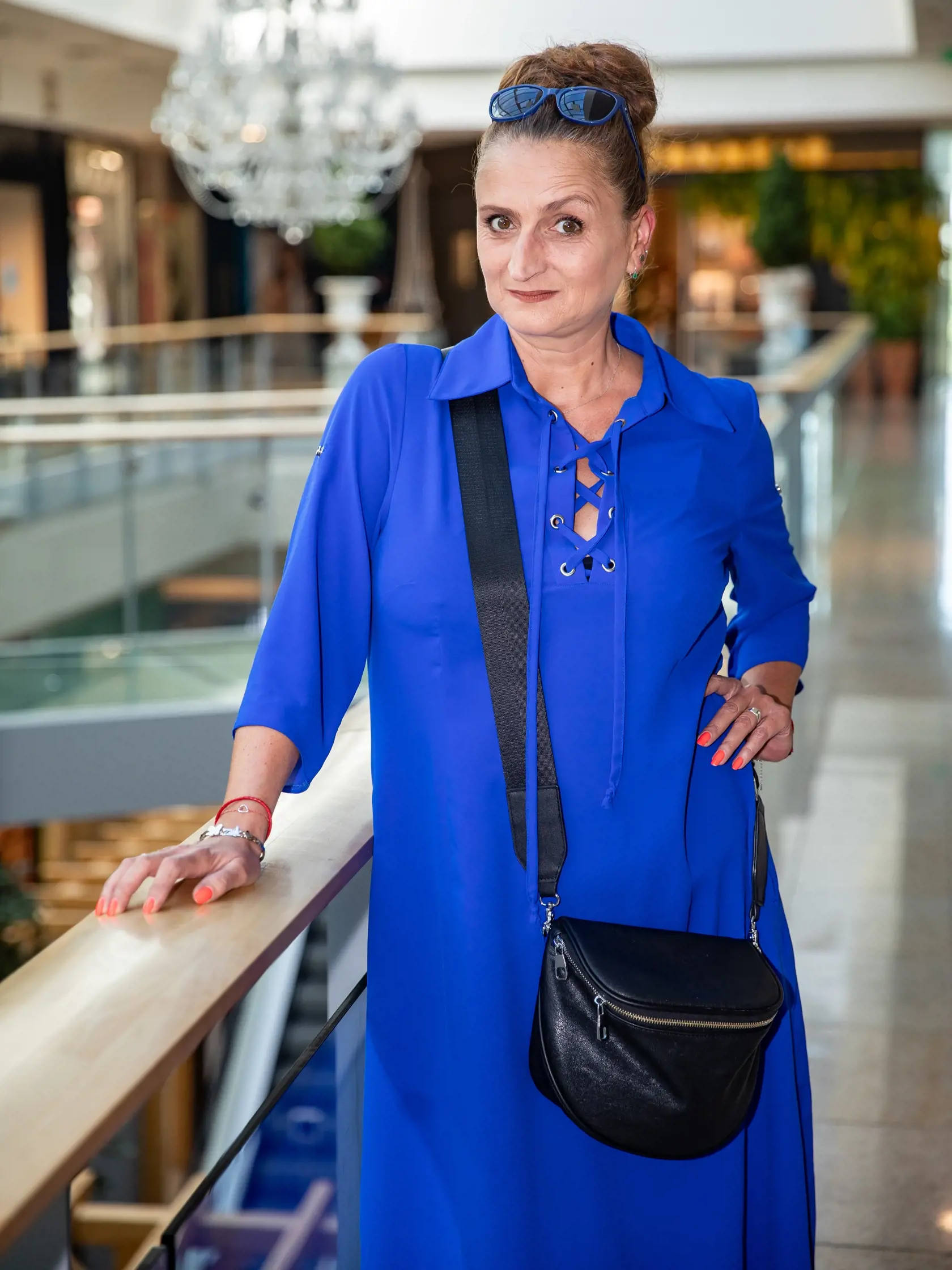 Na snímke je slovenská herečka Lucia Vráblicová pôsobiaca v divadle Nová scéna.