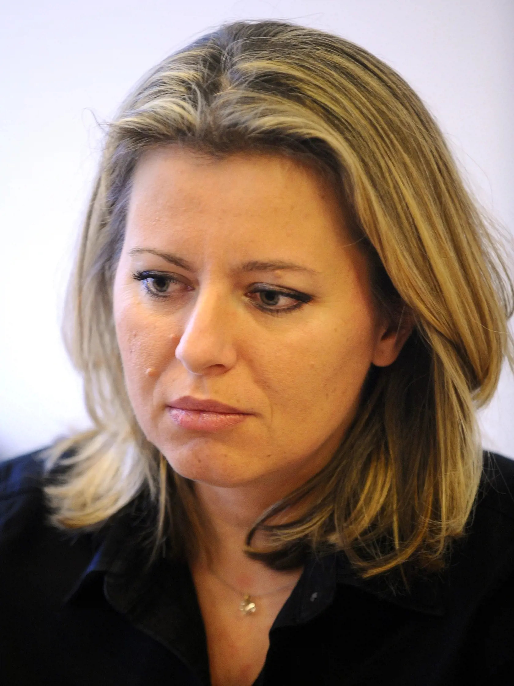 Na snímke advokátka Zuzana Čaputová počas tlačovej konferencie o Pezinskej skládke 5. januára 2012 v Bratislave
FOTO TASR - Martin Baumann