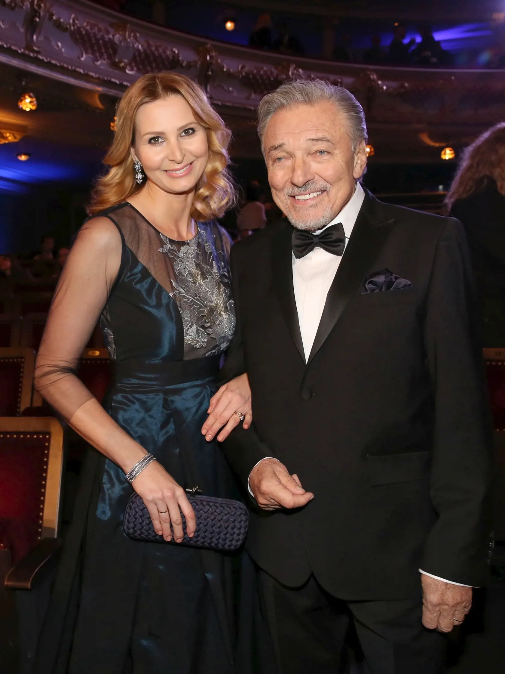 Ivana Gottová nahodila dlhú elegantnú róbu.