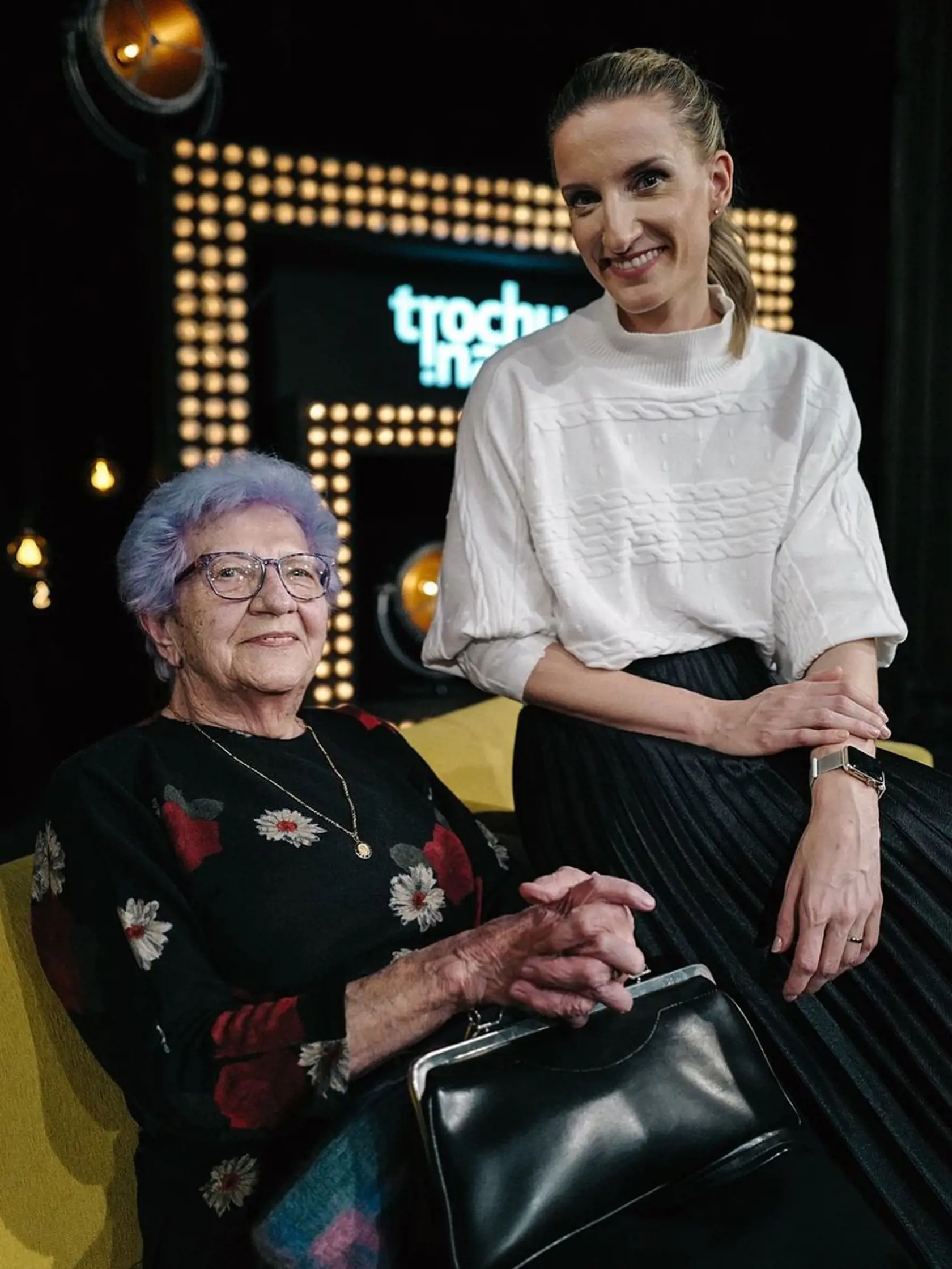 Adela Vinczeová v svojej šou.