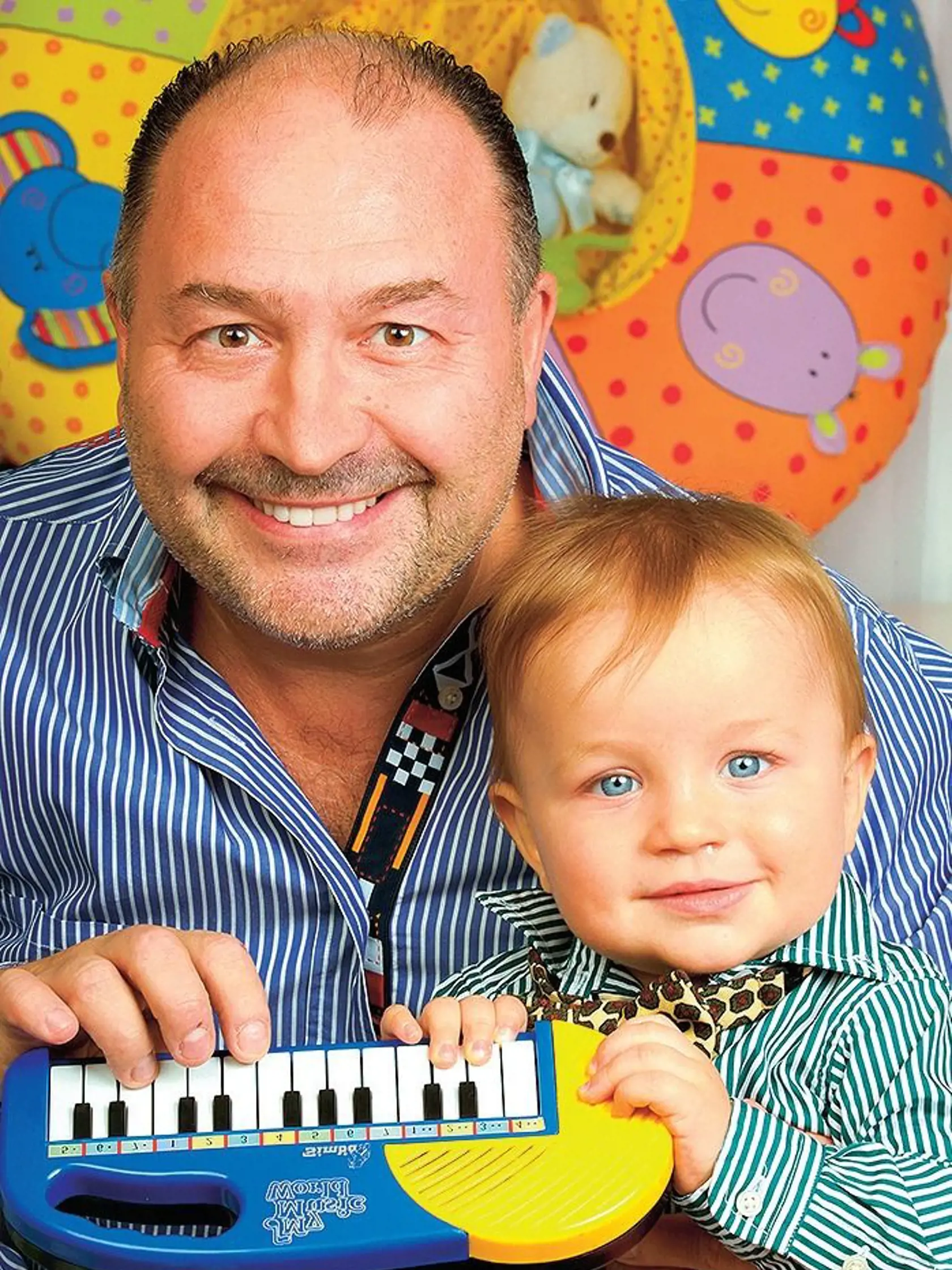 Vnuk Sebastián má najradšej dedkove pesničky.