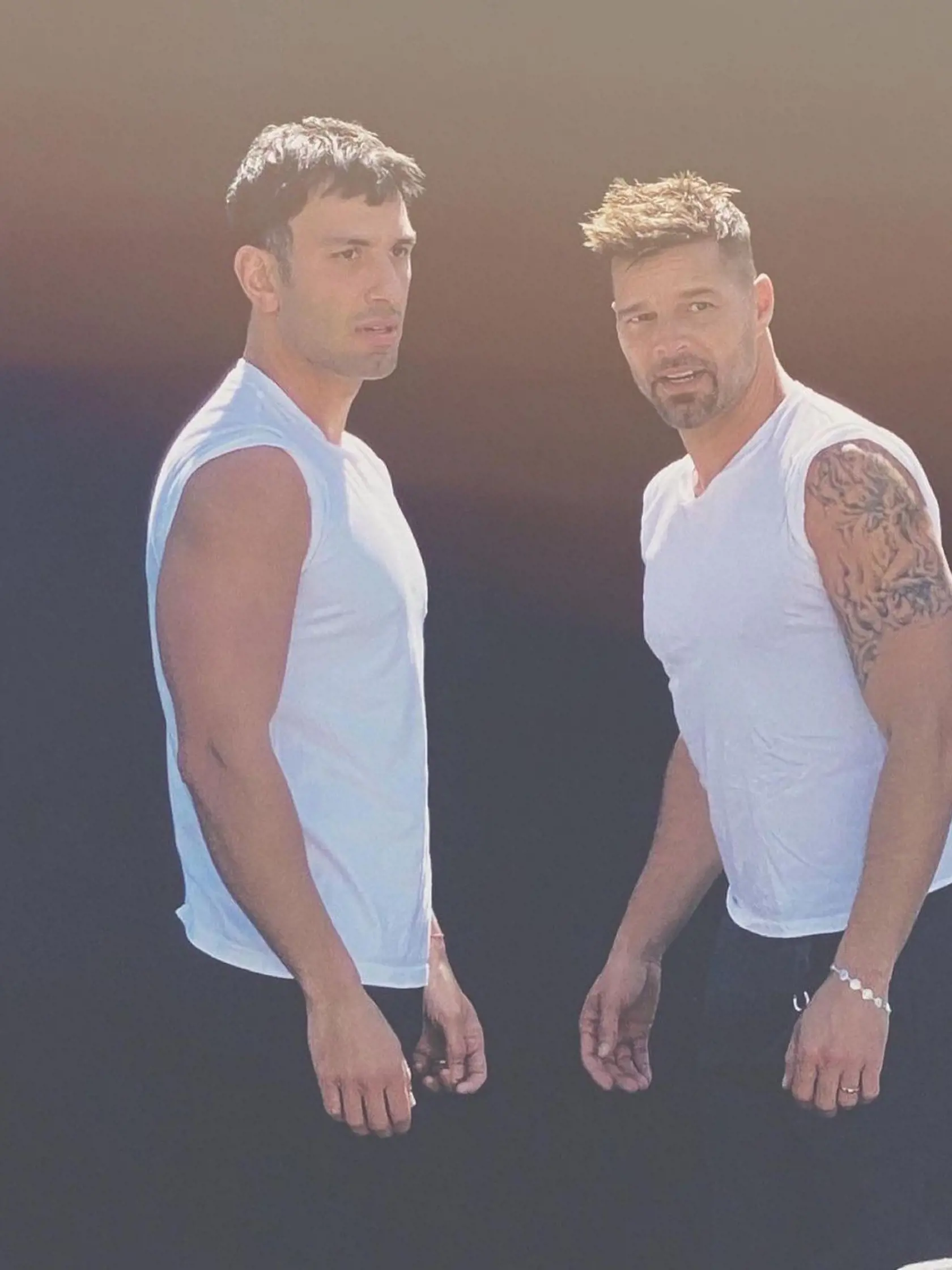 Ricky Martin so svojím manželom Jwanom