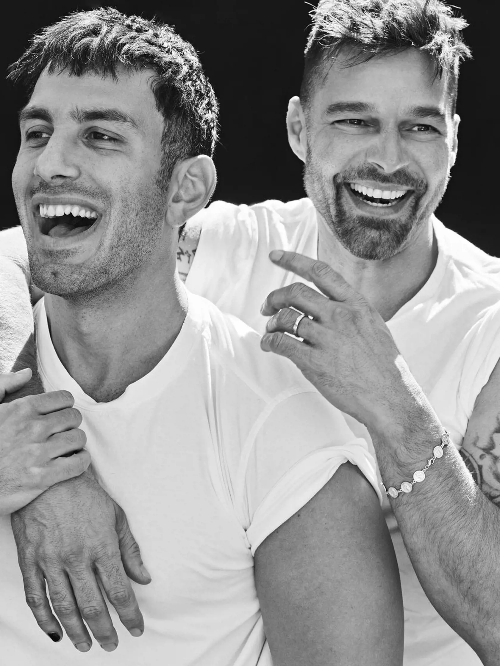 Ricky Martin so svojím manželom Jwanom
