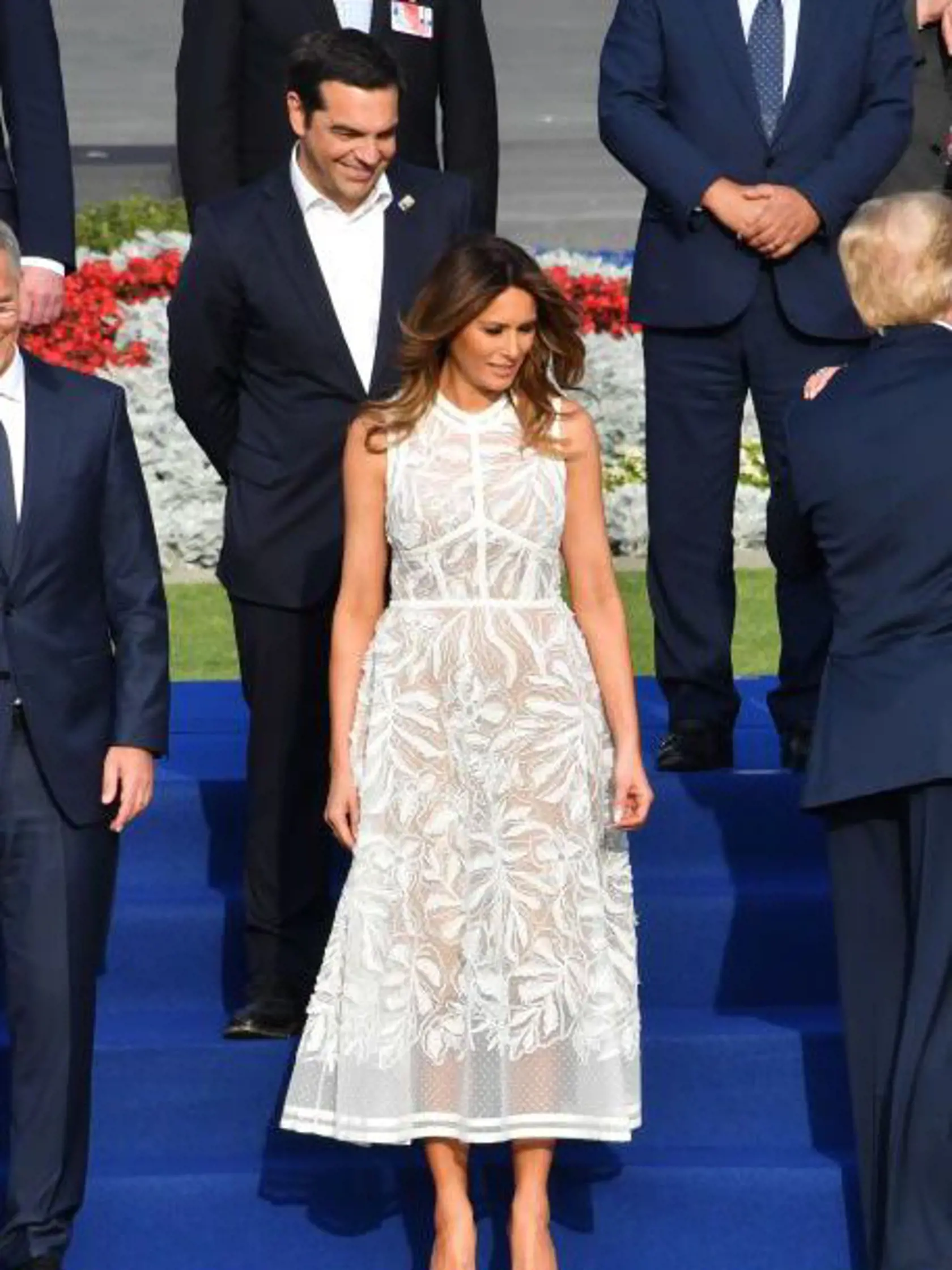 Melania Trump sa nebojí odvážnejších strihov v elegantnom prevedení.