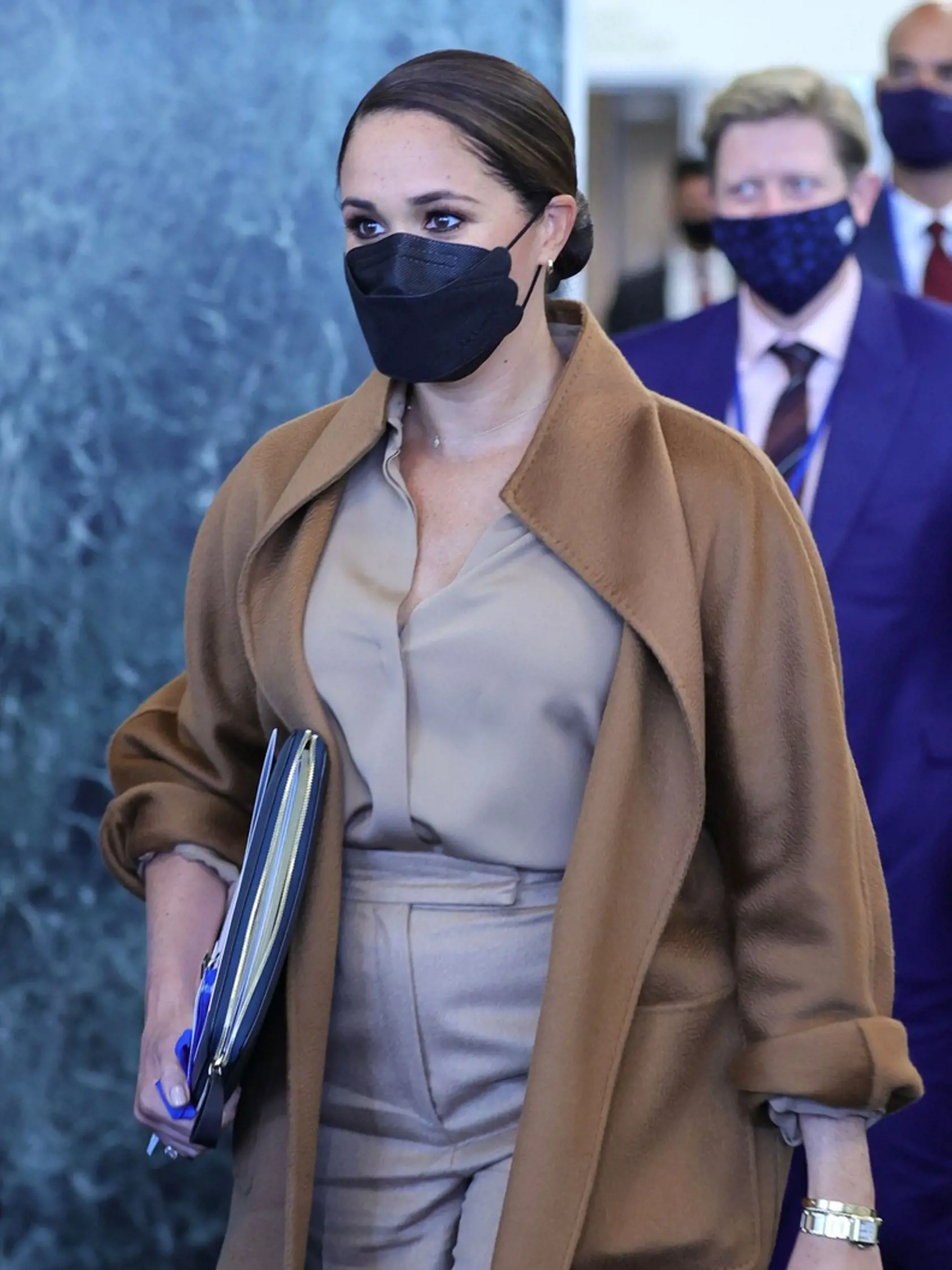 Britský princ Harry a jeho manželka Meghan sa v sobotu stretli s poprednou predstaviteľkou OSN Aminou Mohammedovou v newyorskom sídle organizácie.