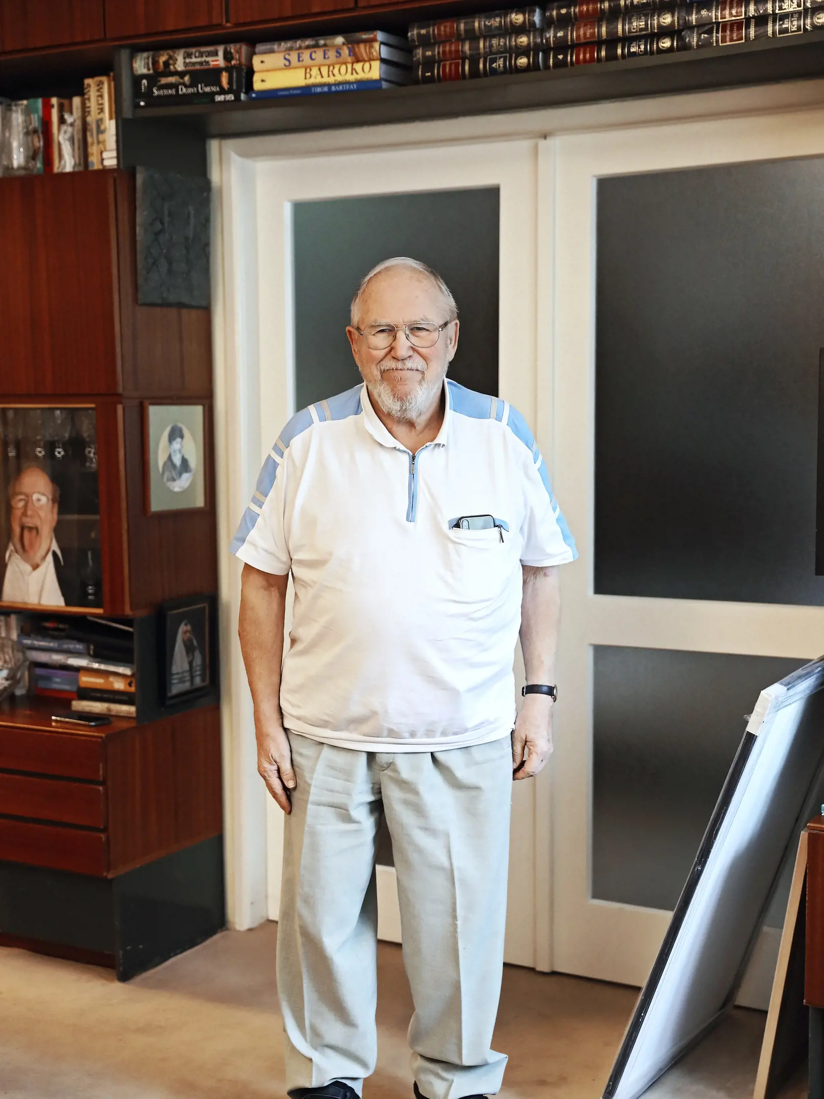 Pavel Traubner (82), lekár