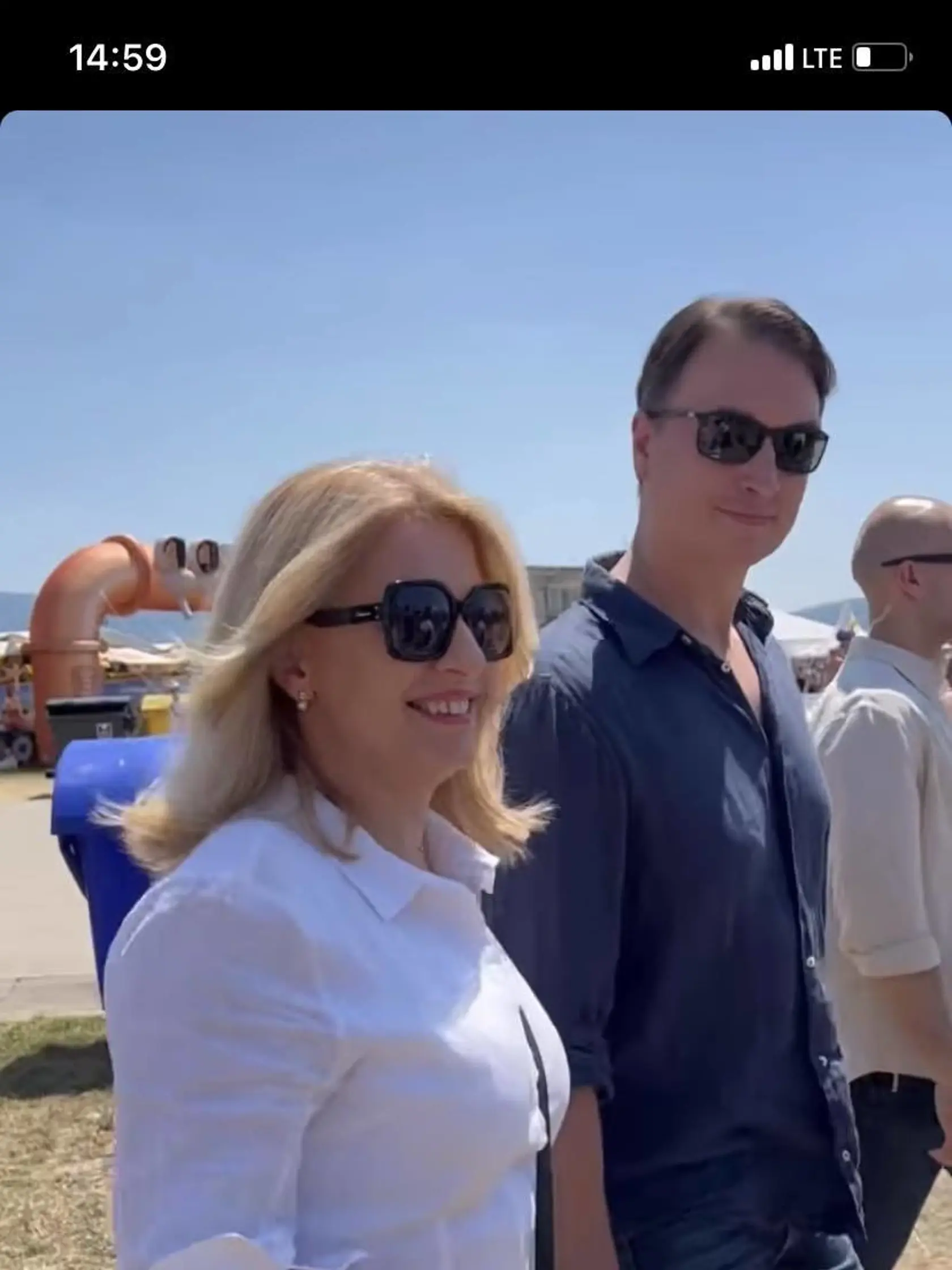 Prezidentka Čaputová prišla na obľúbený festival Pohoda v spoločnosti s partnerom Jurajom Rizmanom.