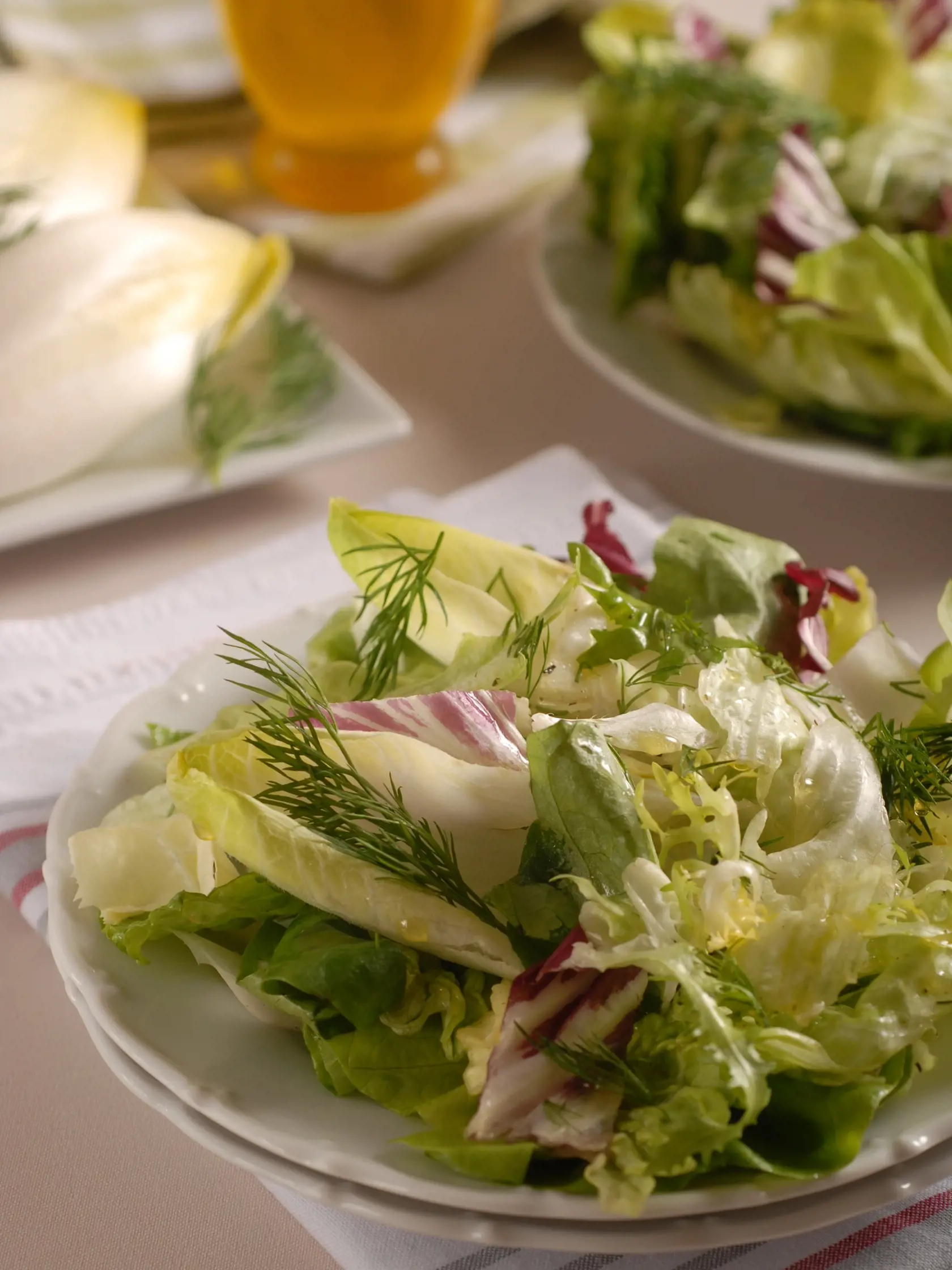 Salat pre lepsie travenie

Potrebujeme :
1 akanku, zmes mieanch listovch altov, kpor, suen cesnak, cesnakov olej, suen bazalka, so, mlet biele korenie, kpor, svetl aceto balzamico 

Postup
Zmes mieanch listov altov rozoberieme na listy, ktor oplchneme pod tecou studenou vodou, osume a natrhme. akankov listy pokrjame. So, suen cesnak, mlet biele korenie, suen bazalku a cesnakov olej spolu zmieame. Pridme pr kvapiek aceta balzamica, trochu nasekanho kpru , premieame a zalejeme altov listy s akanko