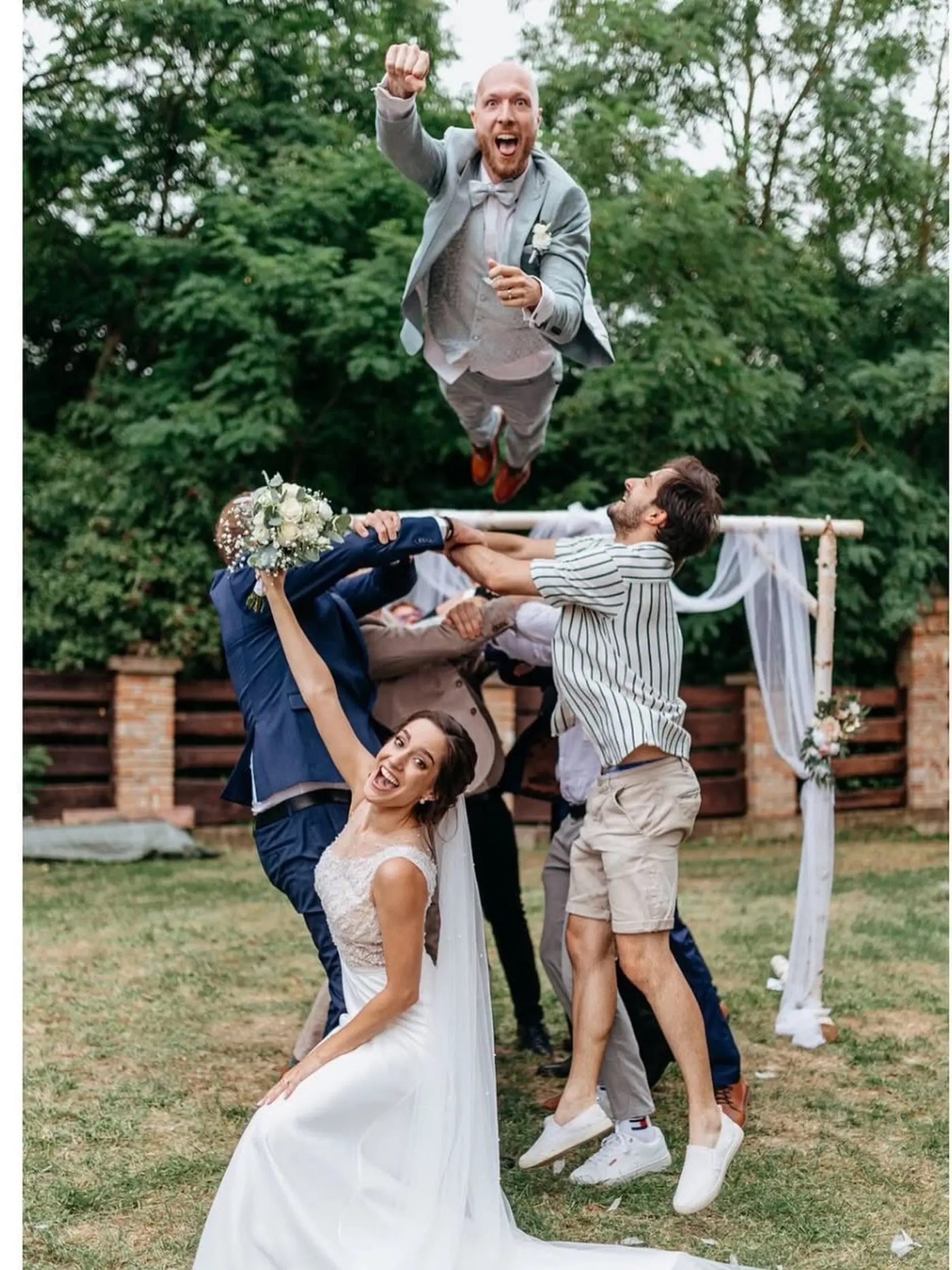 Barbora Bezáková a jej nádherný svadobný deň.