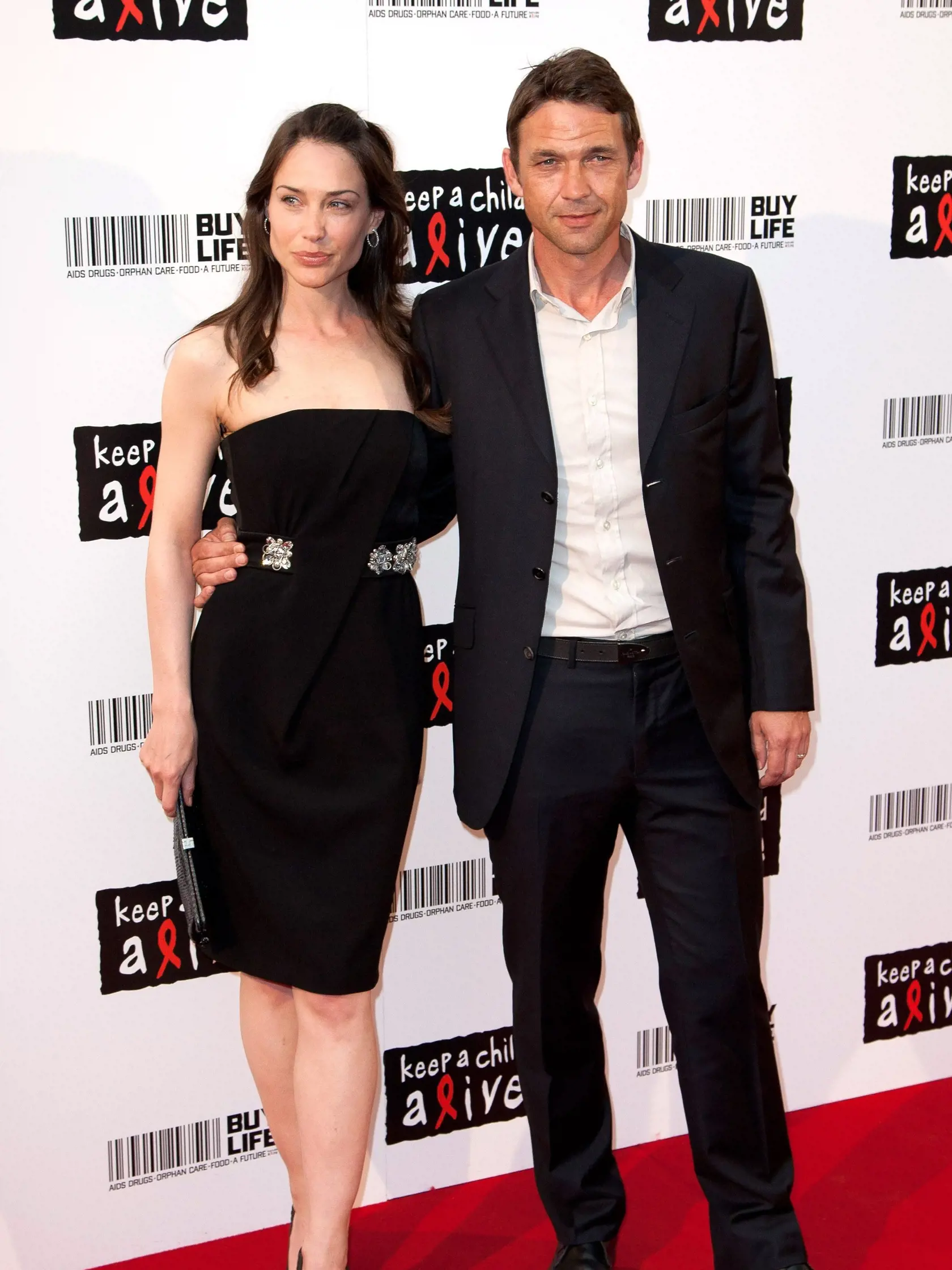 Dougray Scott s manželkou Claire Forlani.