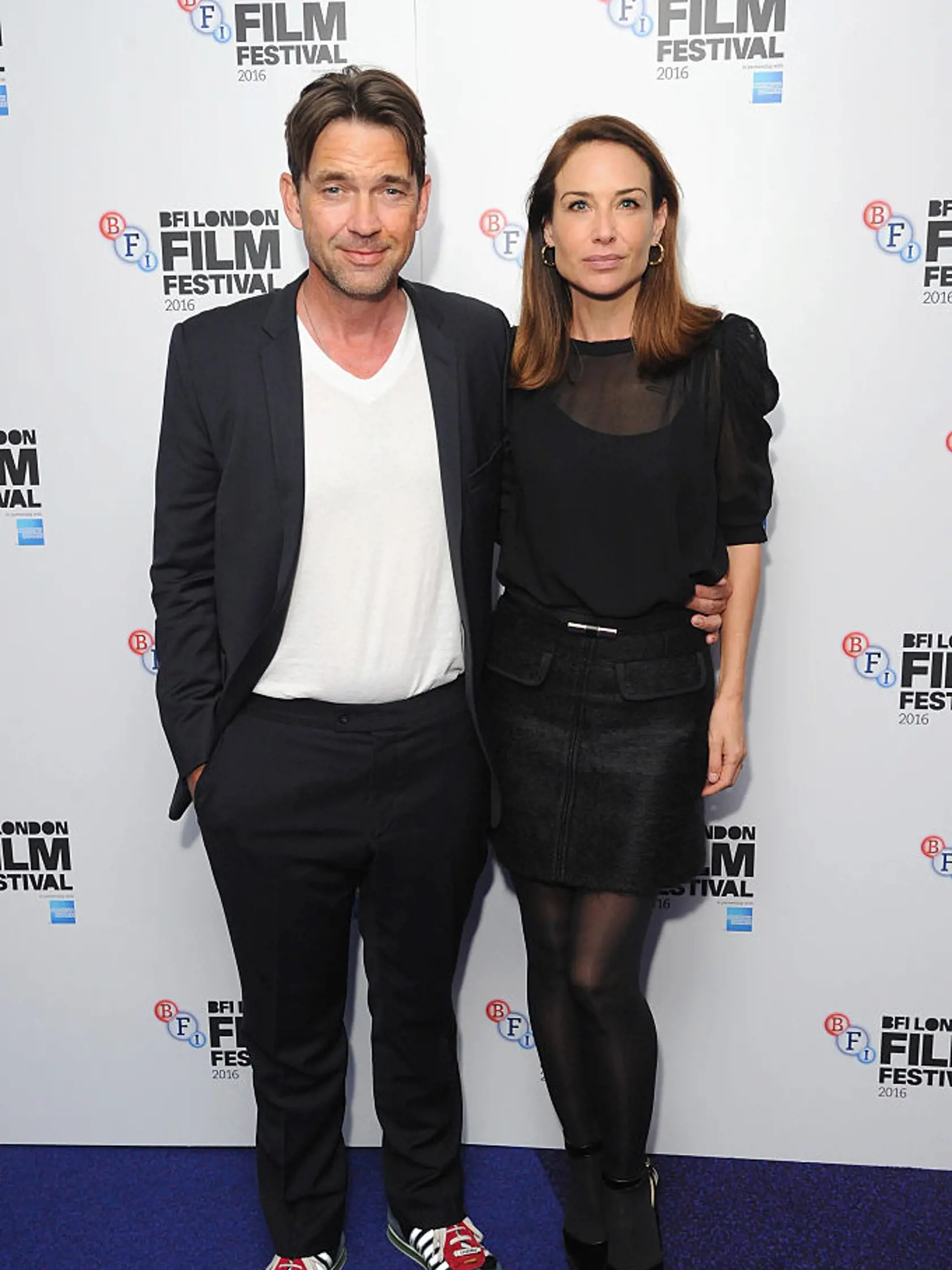 Claire Forlani s manželom
